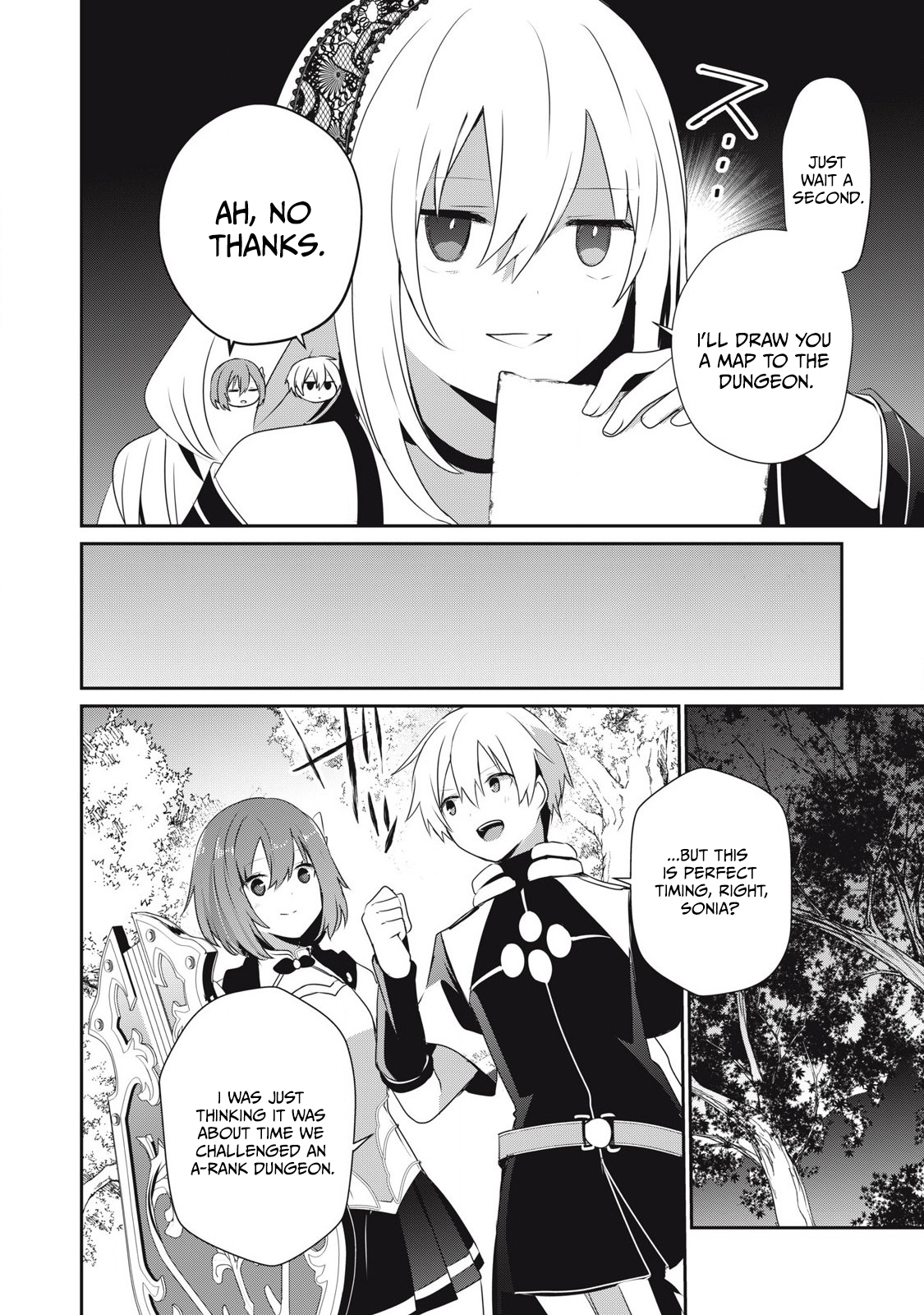 Teihen Boukensha dakedo Mahou o Kiwametemiru koto ni shita: Munou Skill kara Kami Skill ni Shinka Shita [Mahou Souzou] to [Item Sakusei] de Musou Suru Chapter 28.2 — Page 8