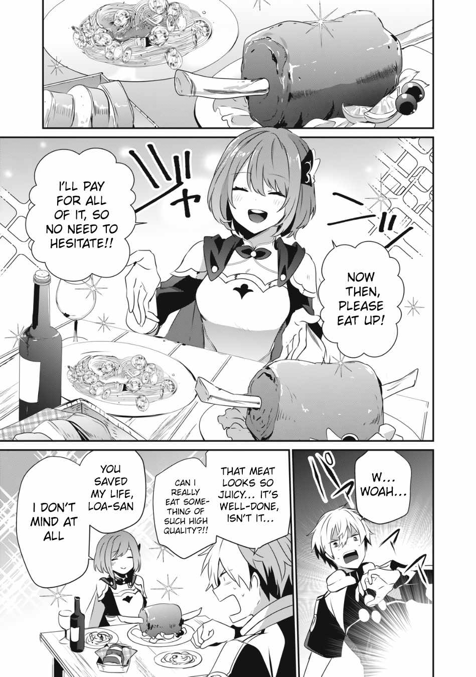 Teihen Boukensha dakedo Mahou o Kiwametemiru koto ni shita: Munou Skill kara Kami Skill ni Shinka Shita [Mahou Souzou] to [Item Sakusei] de Musou Suru Chapter 4.1 — Page 12