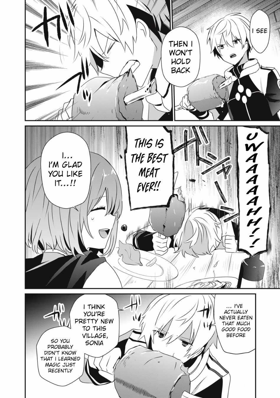 Teihen Boukensha dakedo Mahou o Kiwametemiru koto ni shita: Munou Skill kara Kami Skill ni Shinka Shita [Mahou Souzou] to [Item Sakusei] de Musou Suru Chapter 4.1 — Page 13