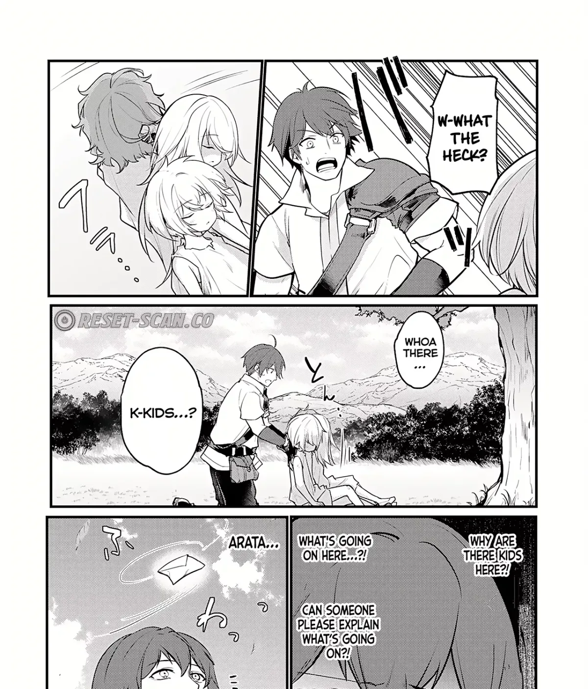 Ten'i Shitara Dorei no Chichi ni Natta kedo, Kazoku to shite Mederu koto ni shita: Jitsu wa Yuusha to Maou to Seijo datta Kodomotachi no Chikara ga Tondemo Skill de Tsukaeta node Saikyou desu Chapter 1 — Page 17