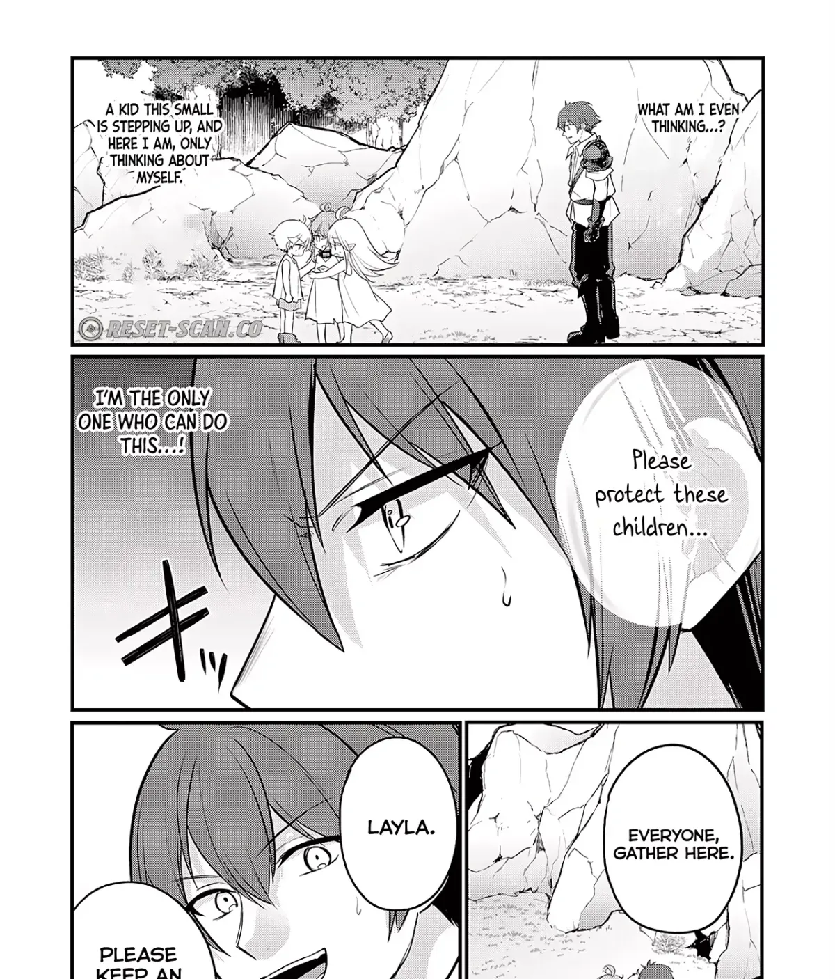 Ten'i Shitara Dorei no Chichi ni Natta kedo, Kazoku to shite Mederu koto ni shita: Jitsu wa Yuusha to Maou to Seijo datta Kodomotachi no Chikara ga Tondemo Skill de Tsukaeta node Saikyou desu Chapter 1 — Page 53