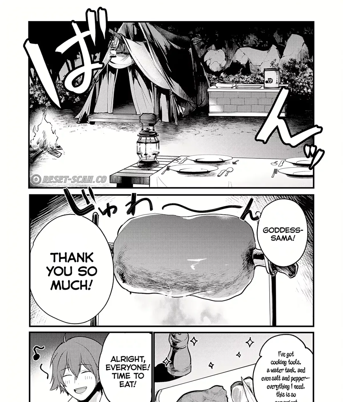 Ten'i Shitara Dorei no Chichi ni Natta kedo, Kazoku to shite Mederu koto ni shita: Jitsu wa Yuusha to Maou to Seijo datta Kodomotachi no Chikara ga Tondemo Skill de Tsukaeta node Saikyou desu Chapter 1 — Page 81