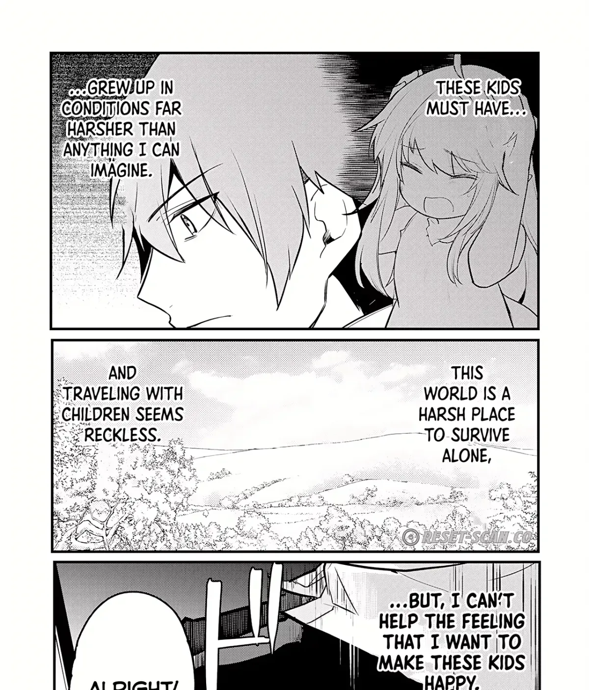 Ten'i Shitara Dorei no Chichi ni Natta kedo, Kazoku to shite Mederu koto ni shita: Jitsu wa Yuusha to Maou to Seijo datta Kodomotachi no Chikara ga Tondemo Skill de Tsukaeta node Saikyou desu Chapter 1 — Page 85