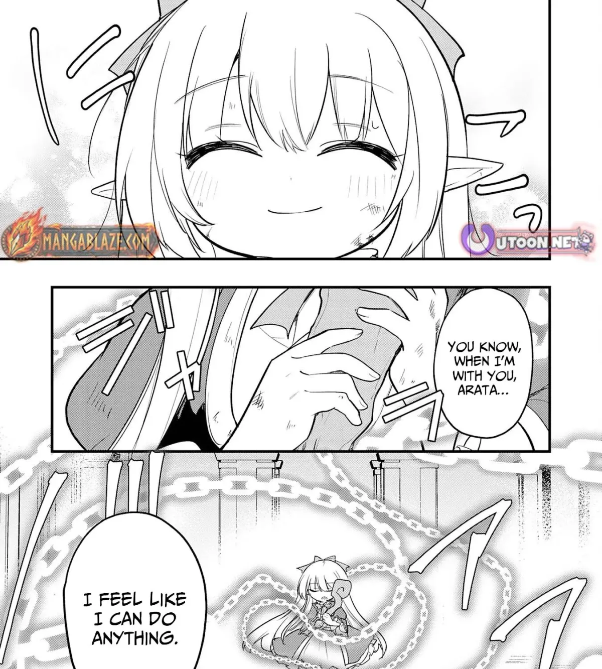 Ten'i Shitara Dorei no Chichi ni Natta kedo, Kazoku to shite Mederu koto ni shita: Jitsu wa Yuusha to Maou to Seijo datta Kodomotachi no Chikara ga Tondemo Skill de Tsukaeta node Saikyou desu Chapter 10 — Page 49