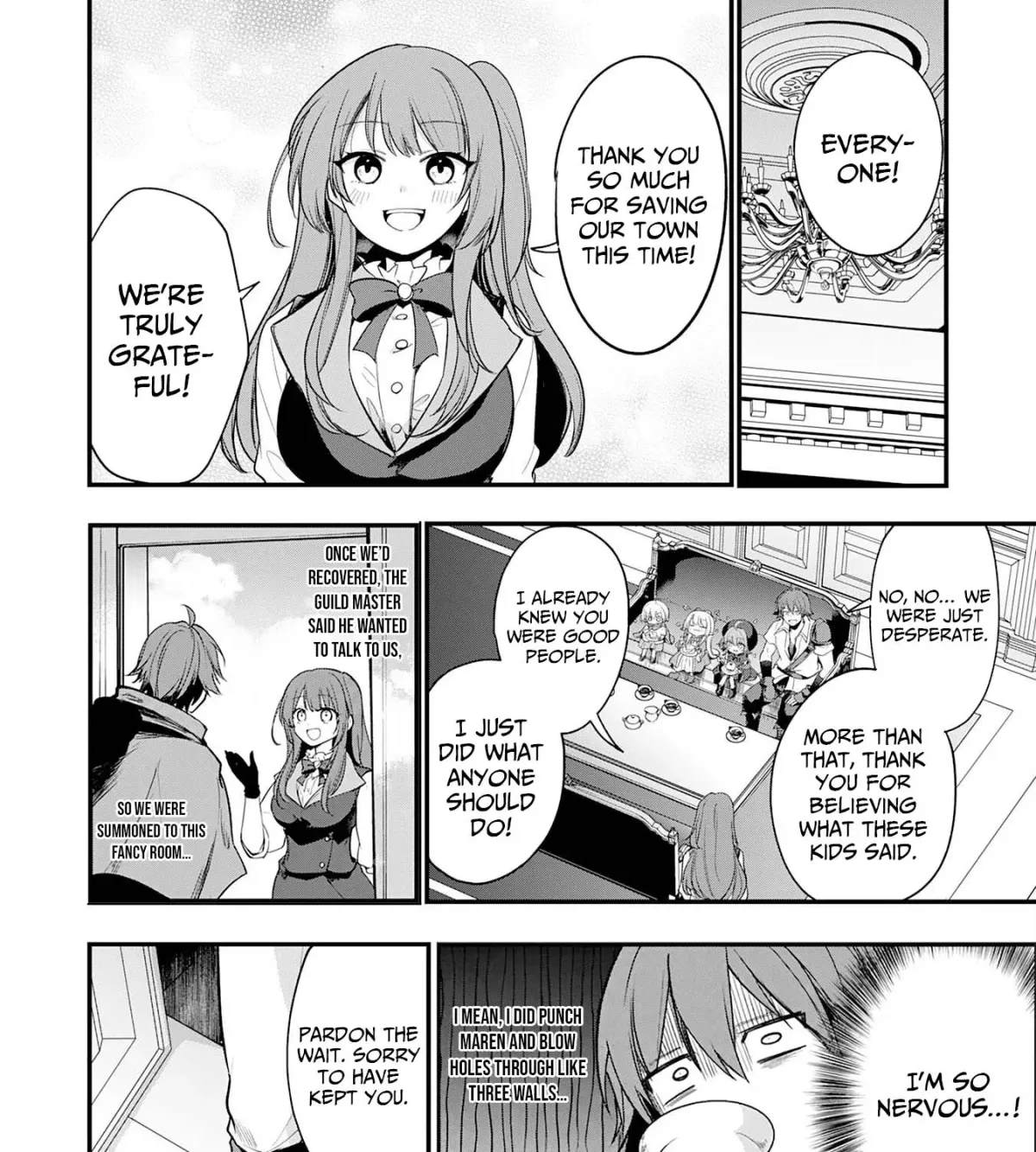 Ten'i Shitara Dorei no Chichi ni Natta kedo, Kazoku to shite Mederu koto ni shita: Jitsu wa Yuusha to Maou to Seijo datta Kodomotachi no Chikara ga Tondemo Skill de Tsukaeta node Saikyou desu Chapter 12 — Page 32