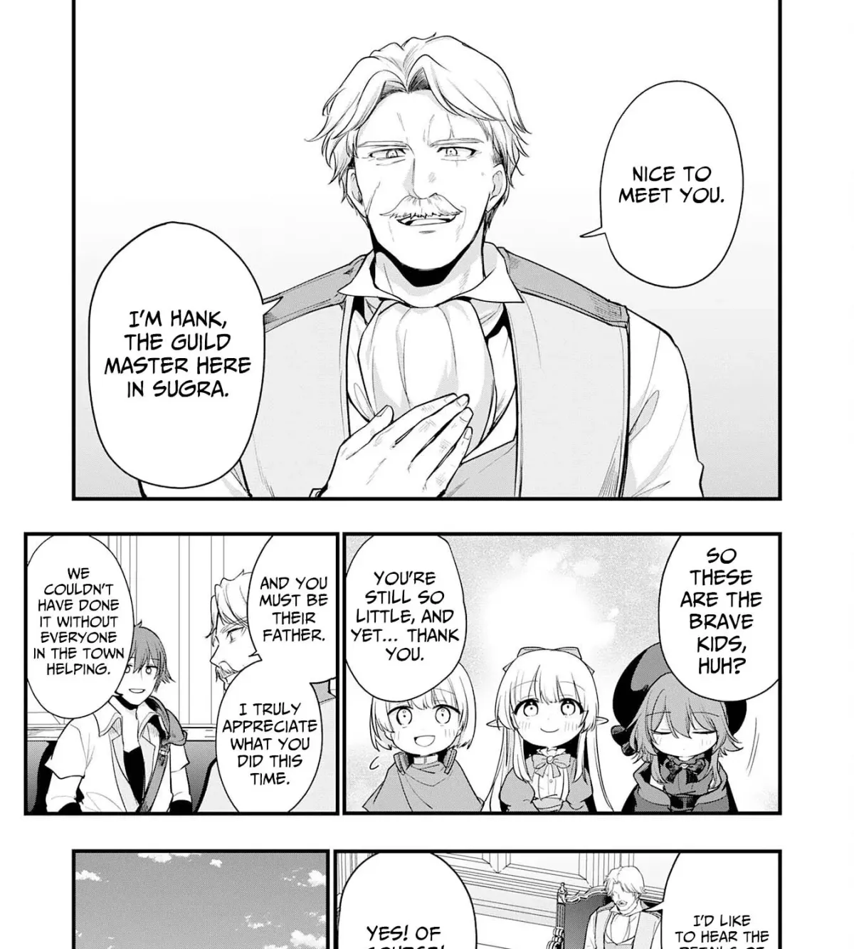 Ten'i Shitara Dorei no Chichi ni Natta kedo, Kazoku to shite Mederu koto ni shita: Jitsu wa Yuusha to Maou to Seijo datta Kodomotachi no Chikara ga Tondemo Skill de Tsukaeta node Saikyou desu Chapter 12 — Page 34