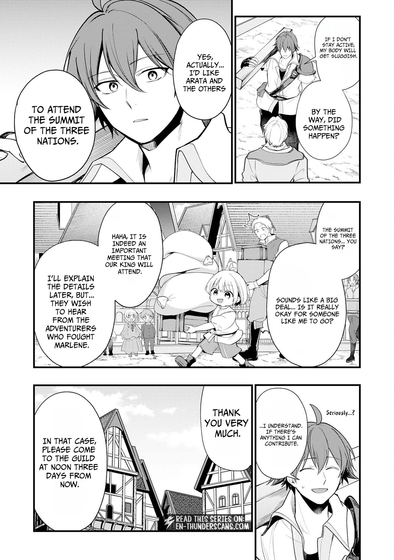 Ten'i Shitara Dorei no Chichi ni Natta kedo, Kazoku to shite Mederu koto ni shita: Jitsu wa Yuusha to Maou to Seijo datta Kodomotachi no Chikara ga Tondemo Skill de Tsukaeta node Saikyou desu Chapter 13 — Page 4