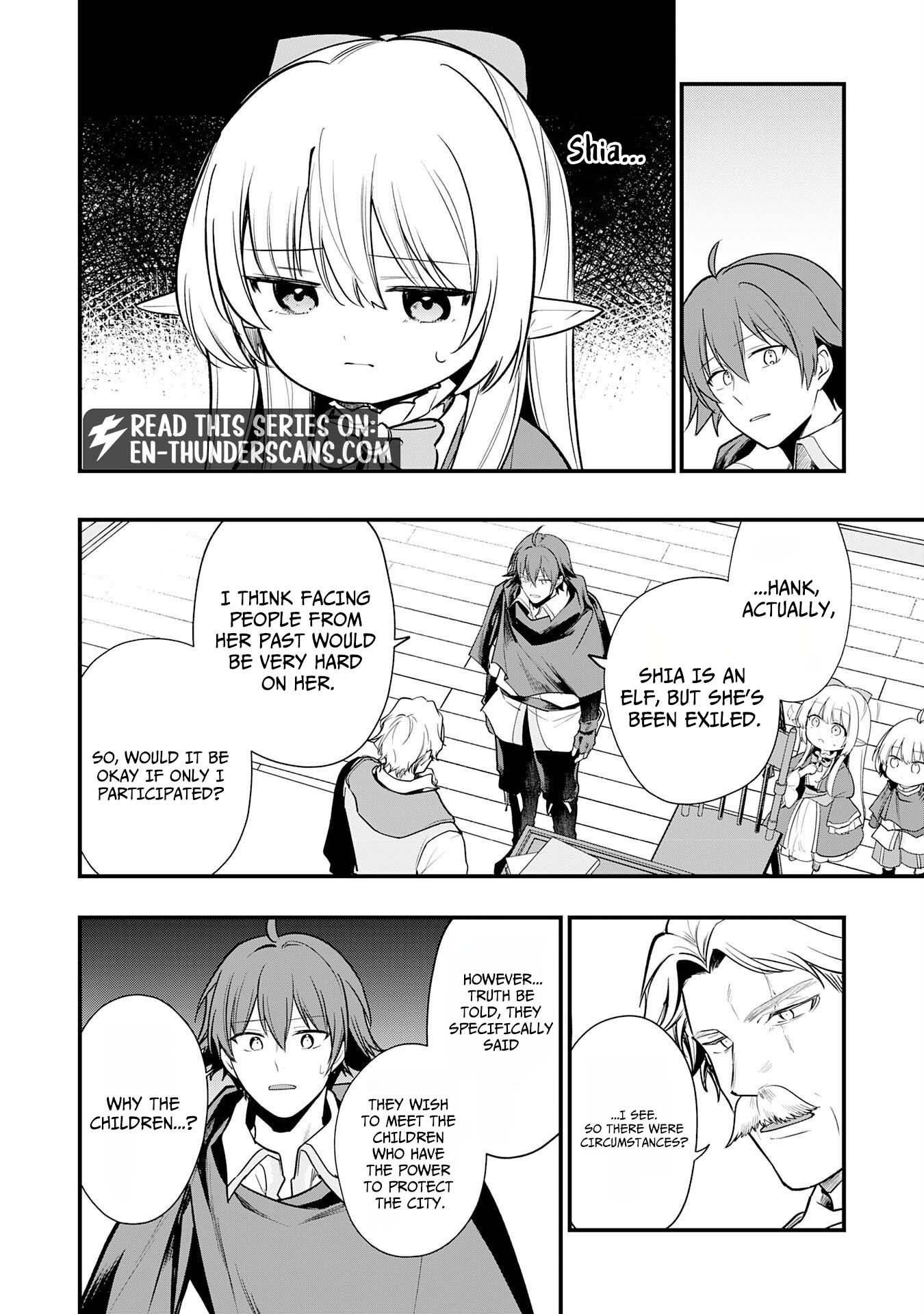 Ten'i Shitara Dorei no Chichi ni Natta kedo, Kazoku to shite Mederu koto ni shita: Jitsu wa Yuusha to Maou to Seijo datta Kodomotachi no Chikara ga Tondemo Skill de Tsukaeta node Saikyou desu Chapter 13 — Page 9