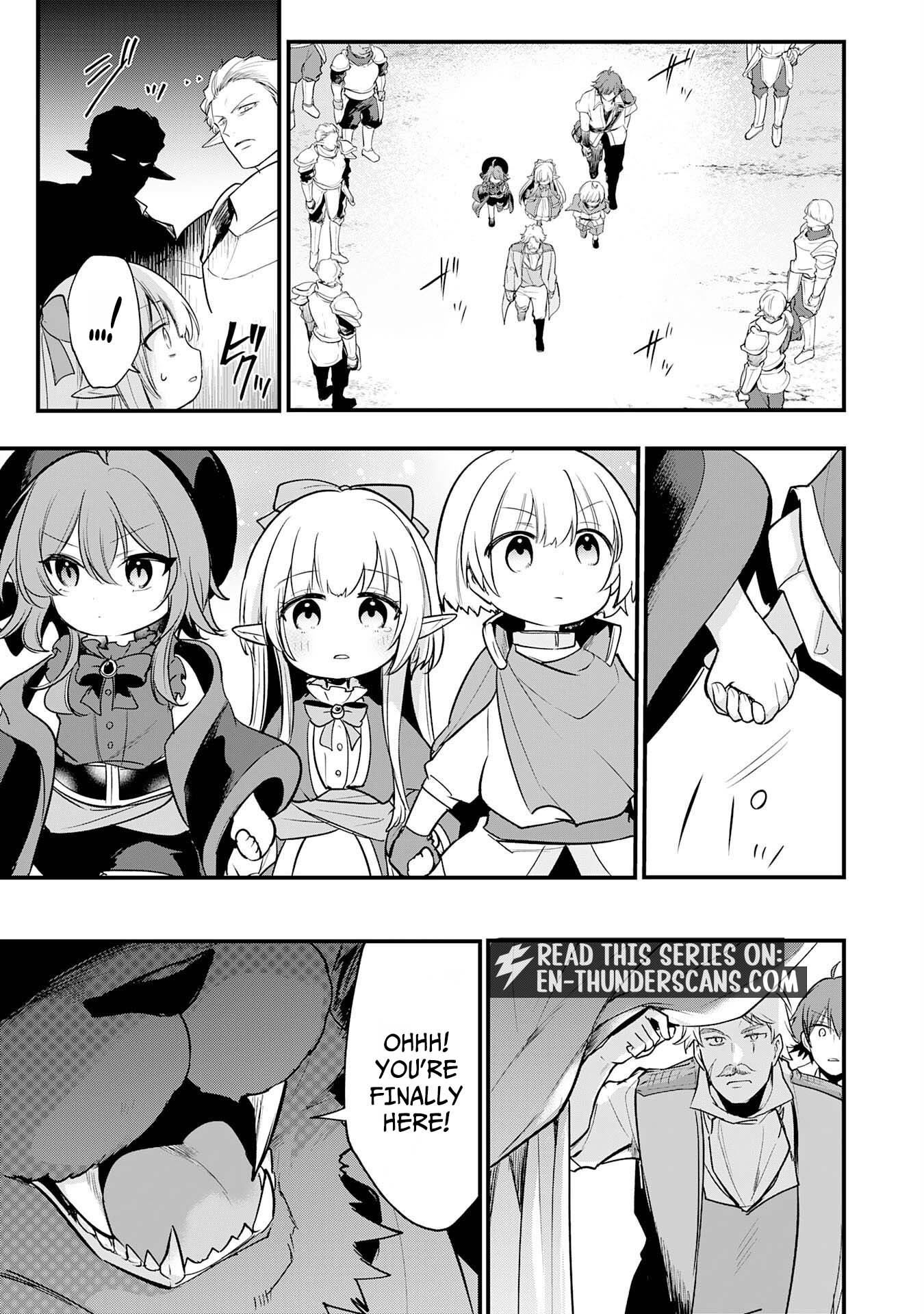Ten'i Shitara Dorei no Chichi ni Natta kedo, Kazoku to shite Mederu koto ni shita: Jitsu wa Yuusha to Maou to Seijo datta Kodomotachi no Chikara ga Tondemo Skill de Tsukaeta node Saikyou desu Chapter 13 — Page 14