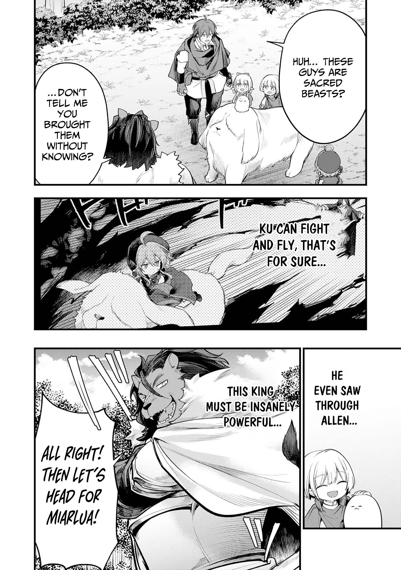 Ten'i Shitara Dorei no Chichi ni Natta kedo, Kazoku to shite Mederu koto ni shita: Jitsu wa Yuusha to Maou to Seijo datta Kodomotachi no Chikara ga Tondemo Skill de Tsukaeta node Saikyou desu Chapter 14 — Page 3