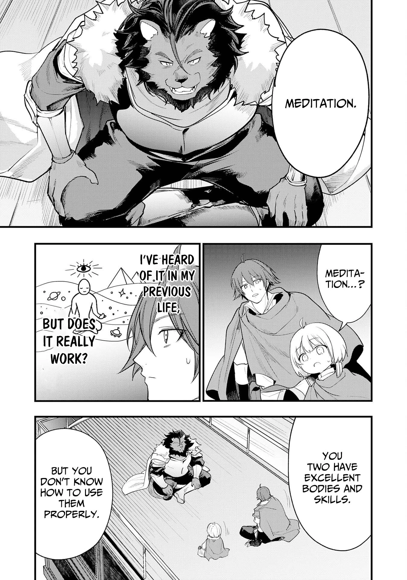 Ten'i Shitara Dorei no Chichi ni Natta kedo, Kazoku to shite Mederu koto ni shita: Jitsu wa Yuusha to Maou to Seijo datta Kodomotachi no Chikara ga Tondemo Skill de Tsukaeta node Saikyou desu Chapter 14 — Page 10