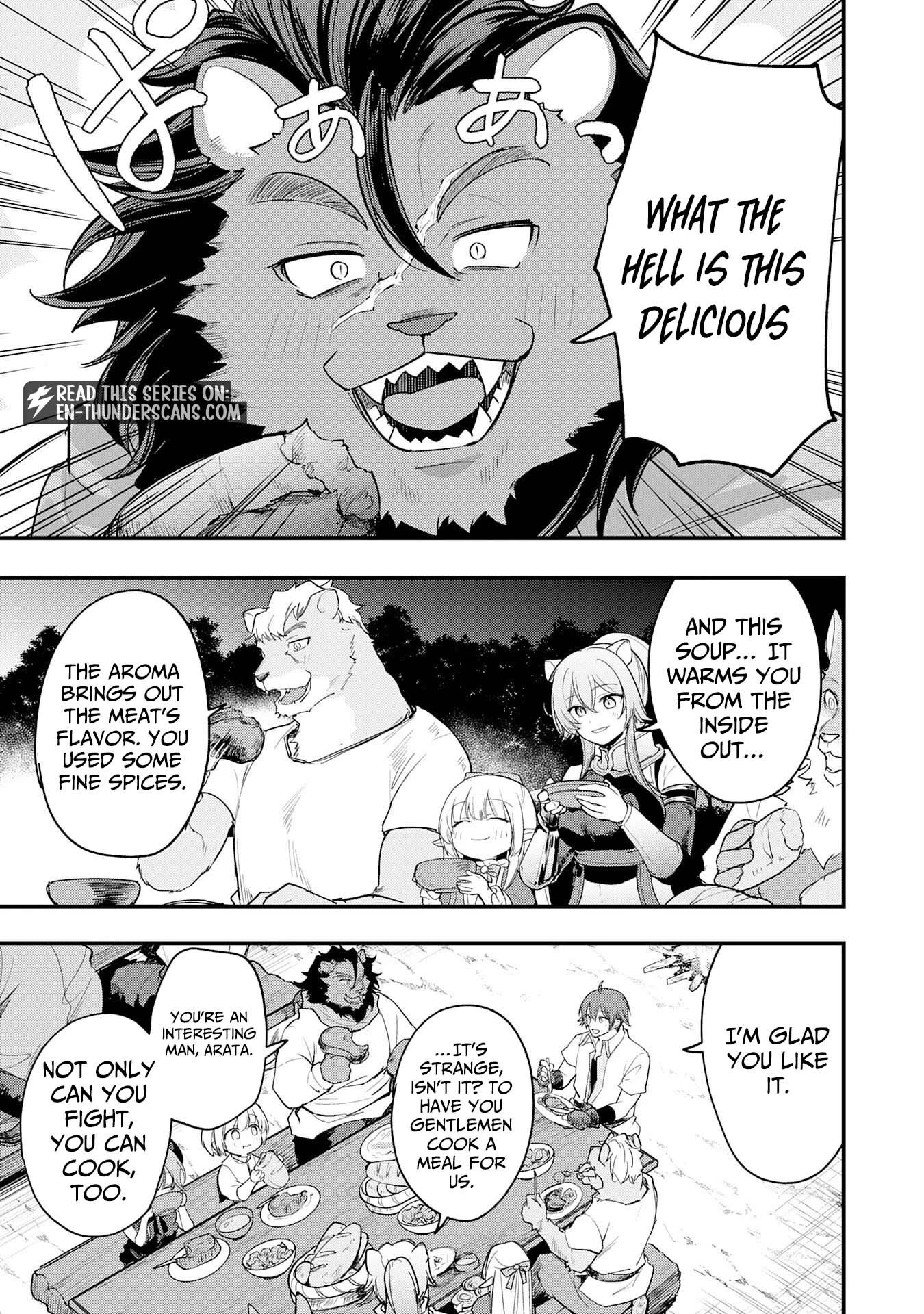 Ten'i Shitara Dorei no Chichi ni Natta kedo, Kazoku to shite Mederu koto ni shita: Jitsu wa Yuusha to Maou to Seijo datta Kodomotachi no Chikara ga Tondemo Skill de Tsukaeta node Saikyou desu Chapter 14 — Page 16