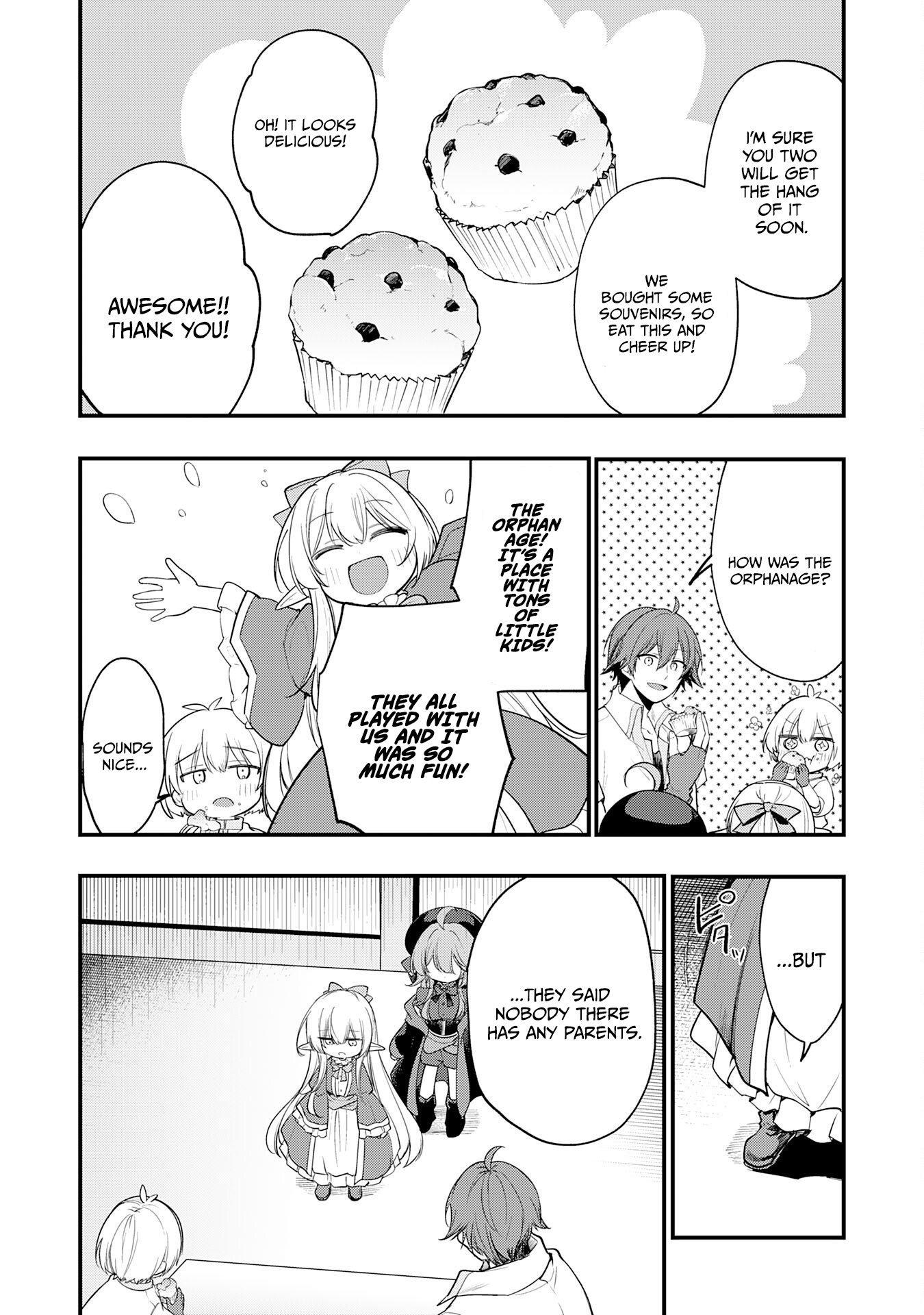 Ten'i Shitara Dorei no Chichi ni Natta kedo, Kazoku to shite Mederu koto ni shita: Jitsu wa Yuusha to Maou to Seijo datta Kodomotachi no Chikara ga Tondemo Skill de Tsukaeta node Saikyou desu Chapter 15 — Page 16