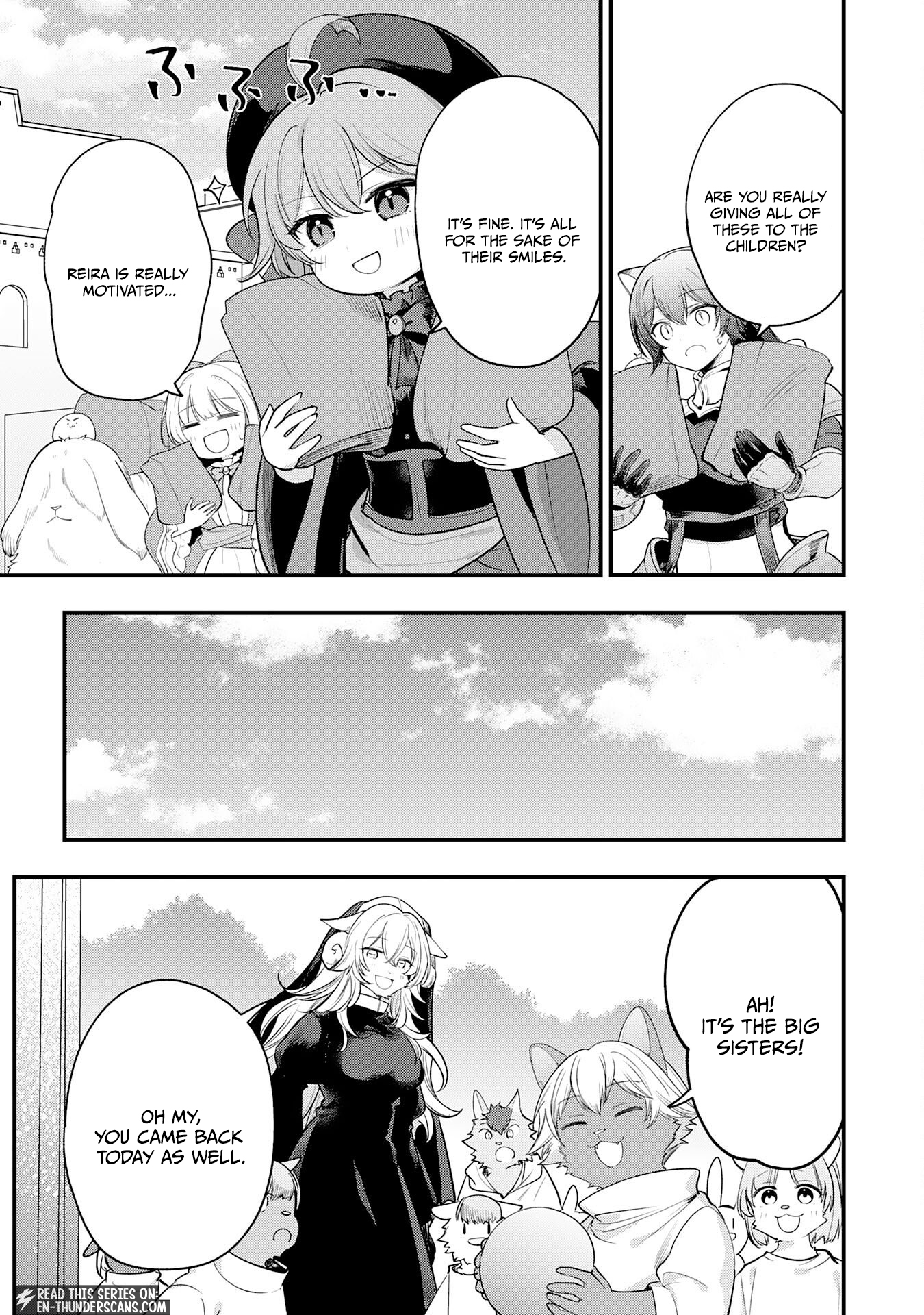 Ten'i Shitara Dorei no Chichi ni Natta kedo, Kazoku to shite Mederu koto ni shita: Jitsu wa Yuusha to Maou to Seijo datta Kodomotachi no Chikara ga Tondemo Skill de Tsukaeta node Saikyou desu Chapter 15 — Page 19