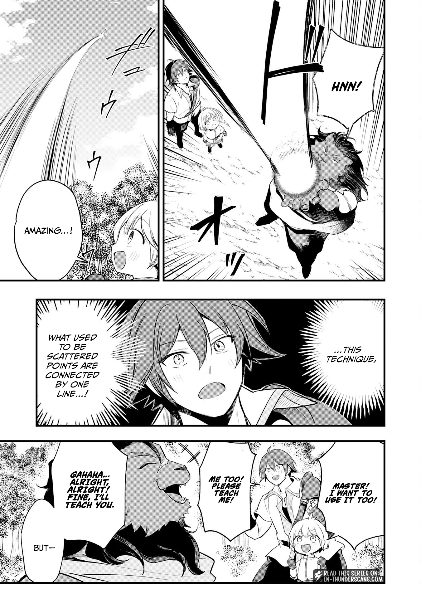 Ten'i Shitara Dorei no Chichi ni Natta kedo, Kazoku to shite Mederu koto ni shita: Jitsu wa Yuusha to Maou to Seijo datta Kodomotachi no Chikara ga Tondemo Skill de Tsukaeta node Saikyou desu Chapter 16 — Page 7