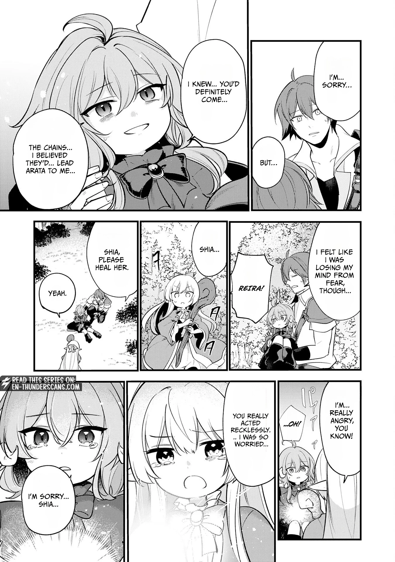 Ten'i Shitara Dorei no Chichi ni Natta kedo, Kazoku to shite Mederu koto ni shita: Jitsu wa Yuusha to Maou to Seijo datta Kodomotachi no Chikara ga Tondemo Skill de Tsukaeta node Saikyou desu Chapter 17 — Page 11