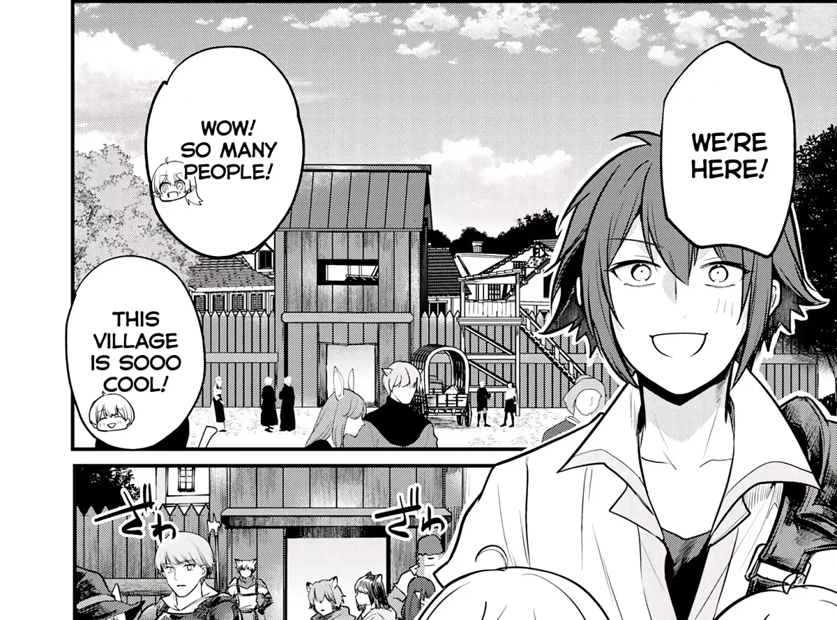 Ten'i Shitara Dorei no Chichi ni Natta kedo, Kazoku to shite Mederu koto ni shita: Jitsu wa Yuusha to Maou to Seijo datta Kodomotachi no Chikara ga Tondemo Skill de Tsukaeta node Saikyou desu Chapter 2 — Page 41