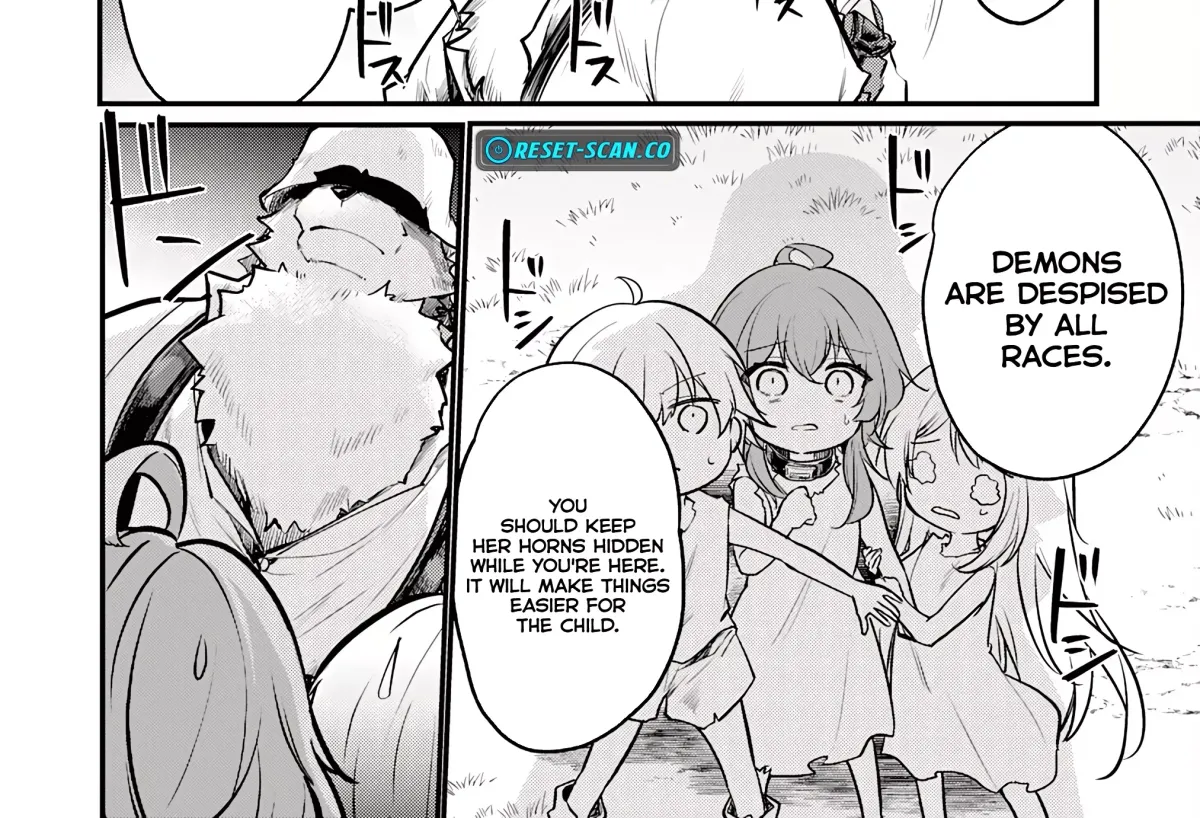 Ten'i Shitara Dorei no Chichi ni Natta kedo, Kazoku to shite Mederu koto ni shita: Jitsu wa Yuusha to Maou to Seijo datta Kodomotachi no Chikara ga Tondemo Skill de Tsukaeta node Saikyou desu Chapter 2 — Page 54