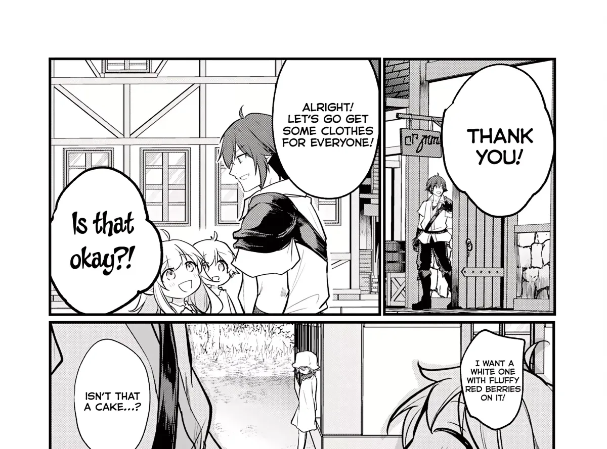 Ten'i Shitara Dorei no Chichi ni Natta kedo, Kazoku to shite Mederu koto ni shita: Jitsu wa Yuusha to Maou to Seijo datta Kodomotachi no Chikara ga Tondemo Skill de Tsukaeta node Saikyou desu Chapter 2 — Page 67