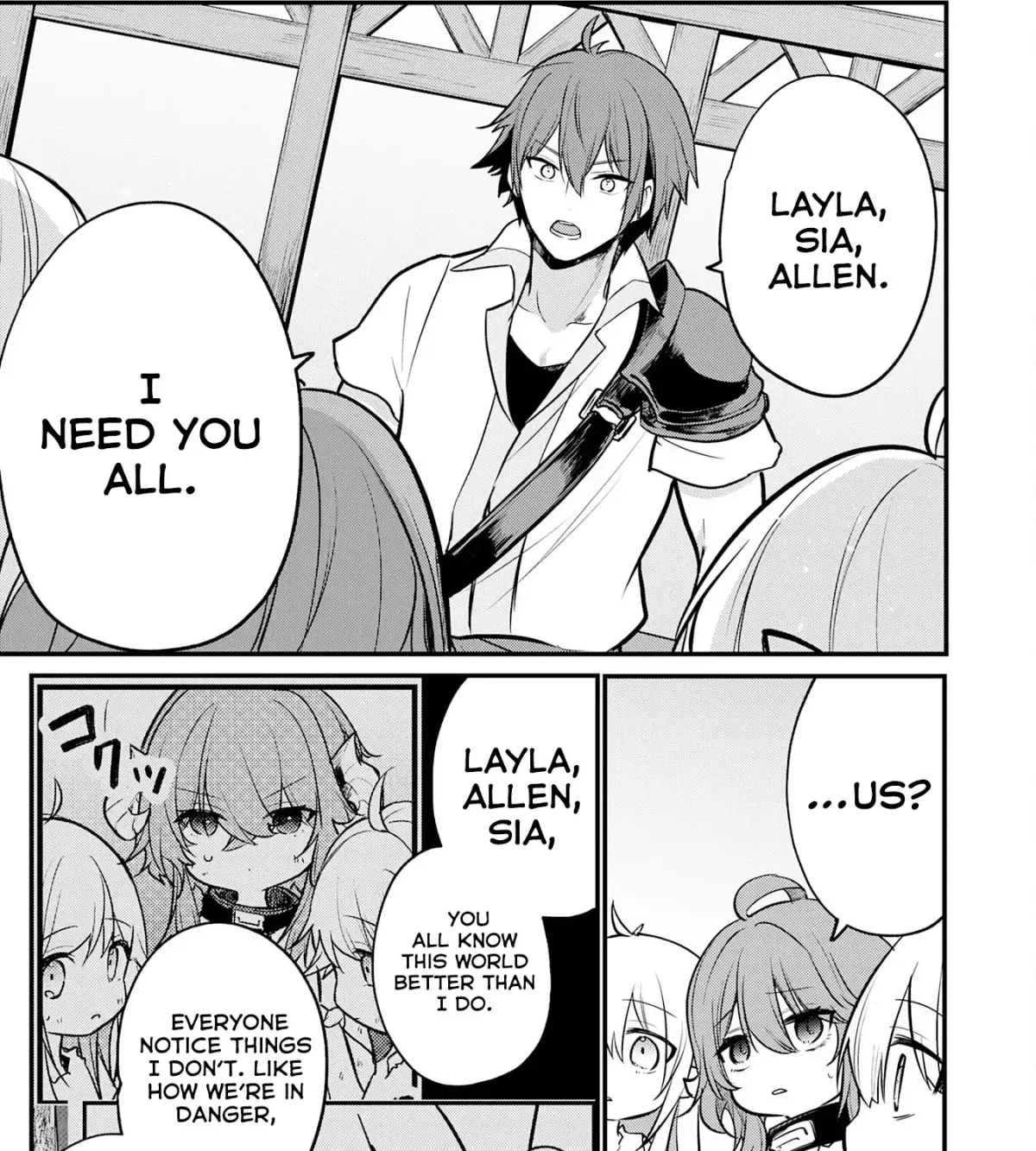 Ten'i Shitara Dorei no Chichi ni Natta kedo, Kazoku to shite Mederu koto ni shita: Jitsu wa Yuusha to Maou to Seijo datta Kodomotachi no Chikara ga Tondemo Skill de Tsukaeta node Saikyou desu Chapter 3 — Page 29