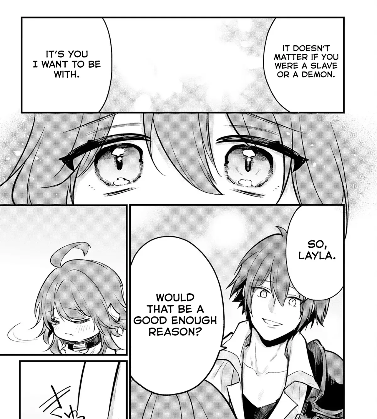 Ten'i Shitara Dorei no Chichi ni Natta kedo, Kazoku to shite Mederu koto ni shita: Jitsu wa Yuusha to Maou to Seijo datta Kodomotachi no Chikara ga Tondemo Skill de Tsukaeta node Saikyou desu Chapter 3 — Page 33