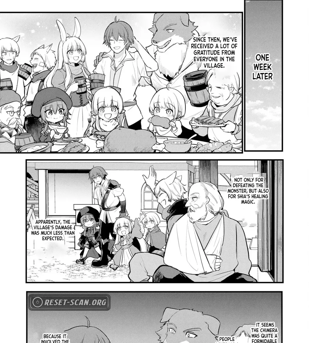 Ten'i Shitara Dorei no Chichi ni Natta kedo, Kazoku to shite Mederu koto ni shita: Jitsu wa Yuusha to Maou to Seijo datta Kodomotachi no Chikara ga Tondemo Skill de Tsukaeta node Saikyou desu Chapter 5 — Page 35