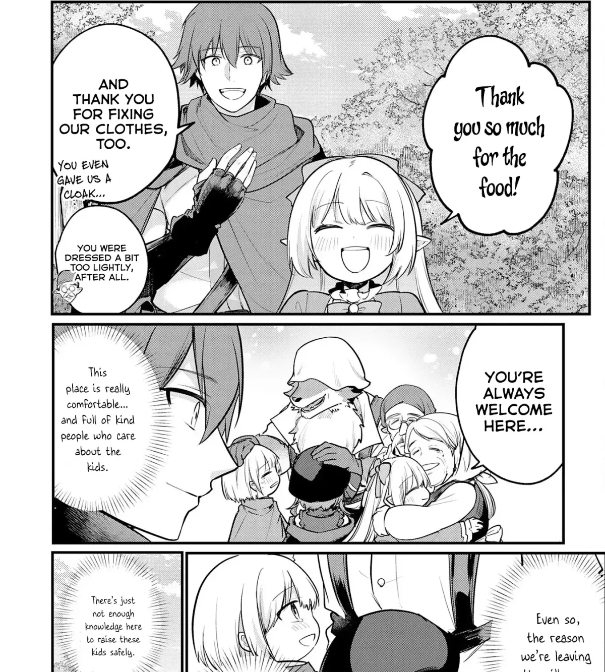 Ten'i Shitara Dorei no Chichi ni Natta kedo, Kazoku to shite Mederu koto ni shita: Jitsu wa Yuusha to Maou to Seijo datta Kodomotachi no Chikara ga Tondemo Skill de Tsukaeta node Saikyou desu Chapter 5 — Page 41