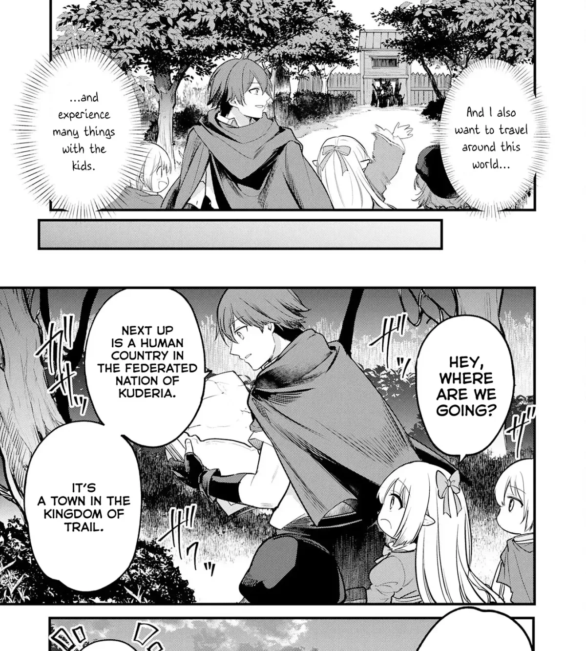 Ten'i Shitara Dorei no Chichi ni Natta kedo, Kazoku to shite Mederu koto ni shita: Jitsu wa Yuusha to Maou to Seijo datta Kodomotachi no Chikara ga Tondemo Skill de Tsukaeta node Saikyou desu Chapter 5 — Page 43