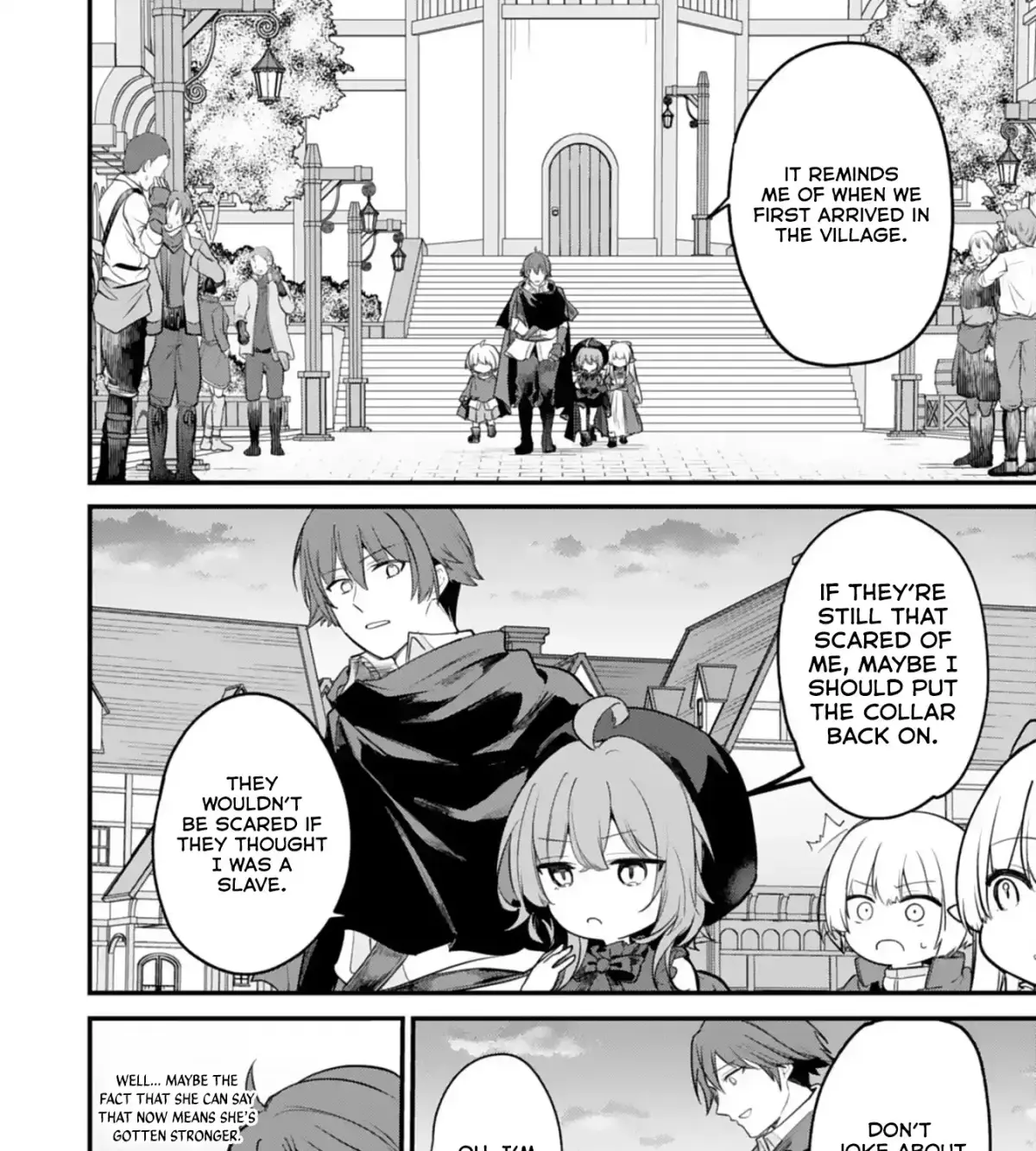 Ten'i Shitara Dorei no Chichi ni Natta kedo, Kazoku to shite Mederu koto ni shita: Jitsu wa Yuusha to Maou to Seijo datta Kodomotachi no Chikara ga Tondemo Skill de Tsukaeta node Saikyou desu Chapter 7 — Page 33