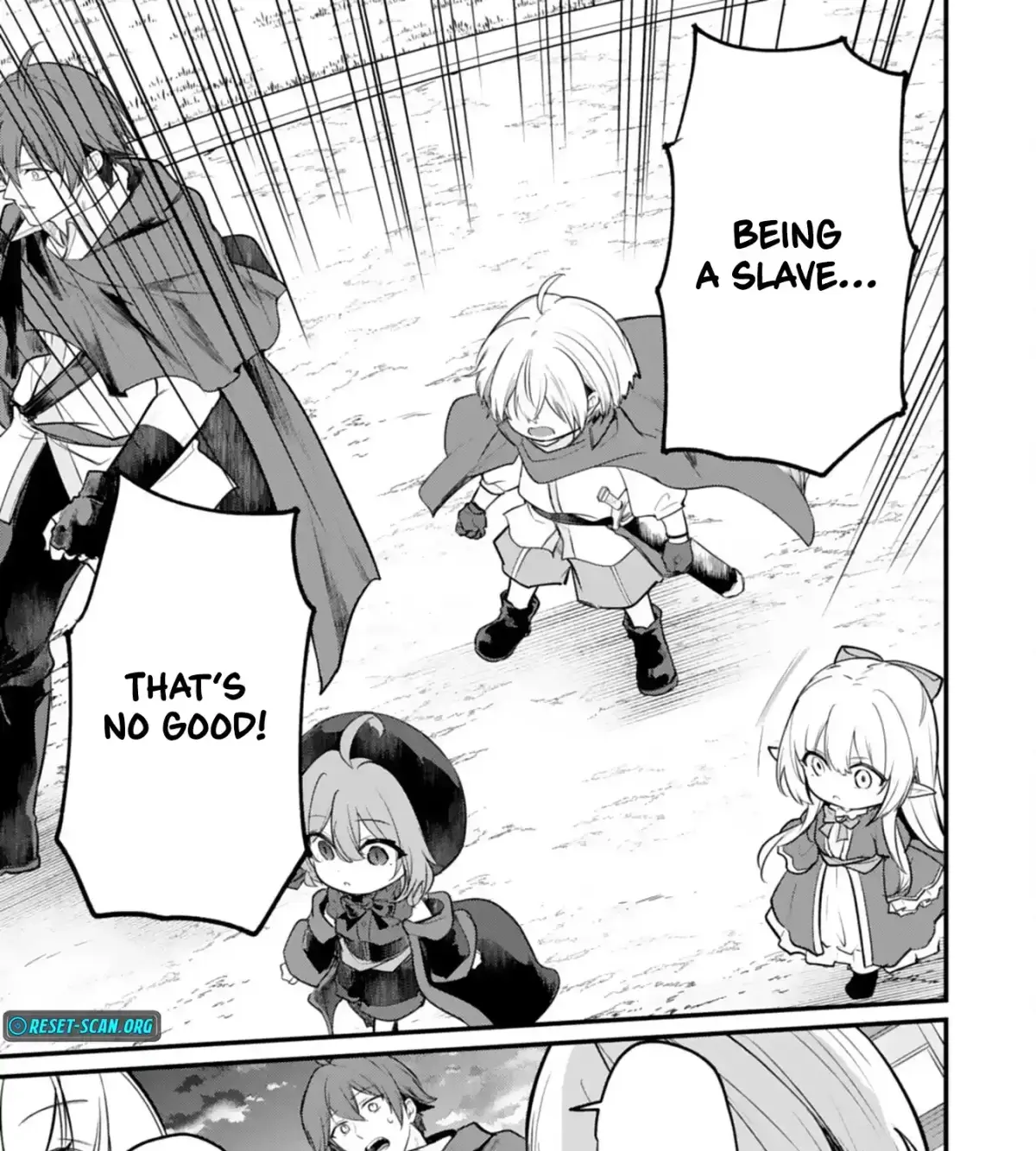 Ten'i Shitara Dorei no Chichi ni Natta kedo, Kazoku to shite Mederu koto ni shita: Jitsu wa Yuusha to Maou to Seijo datta Kodomotachi no Chikara ga Tondemo Skill de Tsukaeta node Saikyou desu Chapter 7 — Page 35