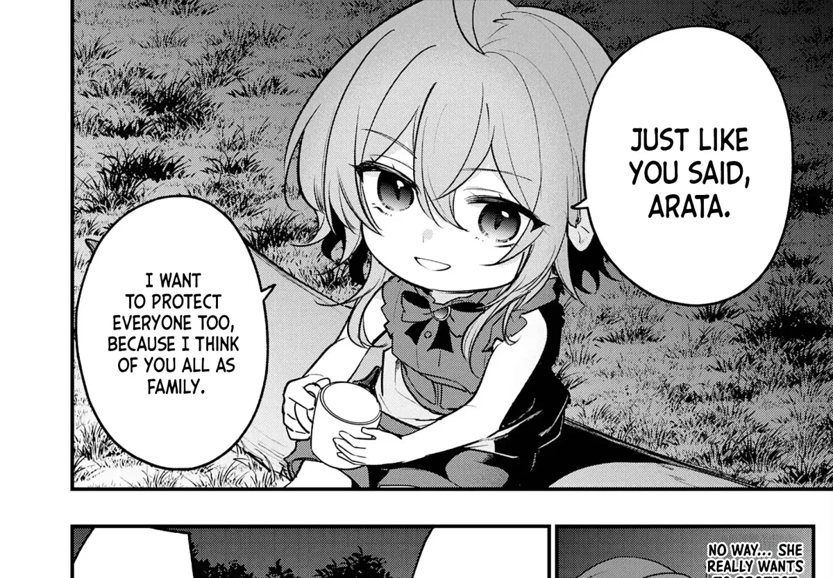 Ten'i Shitara Dorei no Chichi ni Natta kedo, Kazoku to shite Mederu koto ni shita: Jitsu wa Yuusha to Maou to Seijo datta Kodomotachi no Chikara ga Tondemo Skill de Tsukaeta node Saikyou desu Chapter 8 — Page 39