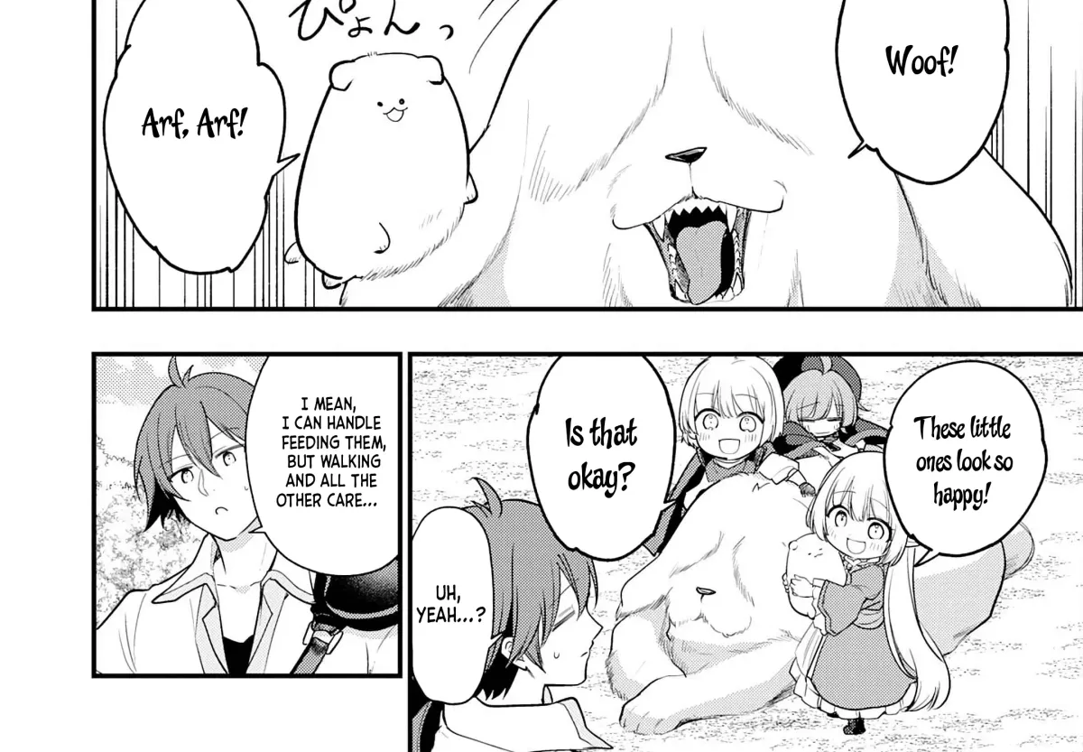 Ten'i Shitara Dorei no Chichi ni Natta kedo, Kazoku to shite Mederu koto ni shita: Jitsu wa Yuusha to Maou to Seijo datta Kodomotachi no Chikara ga Tondemo Skill de Tsukaeta node Saikyou desu Chapter 9 — Page 43