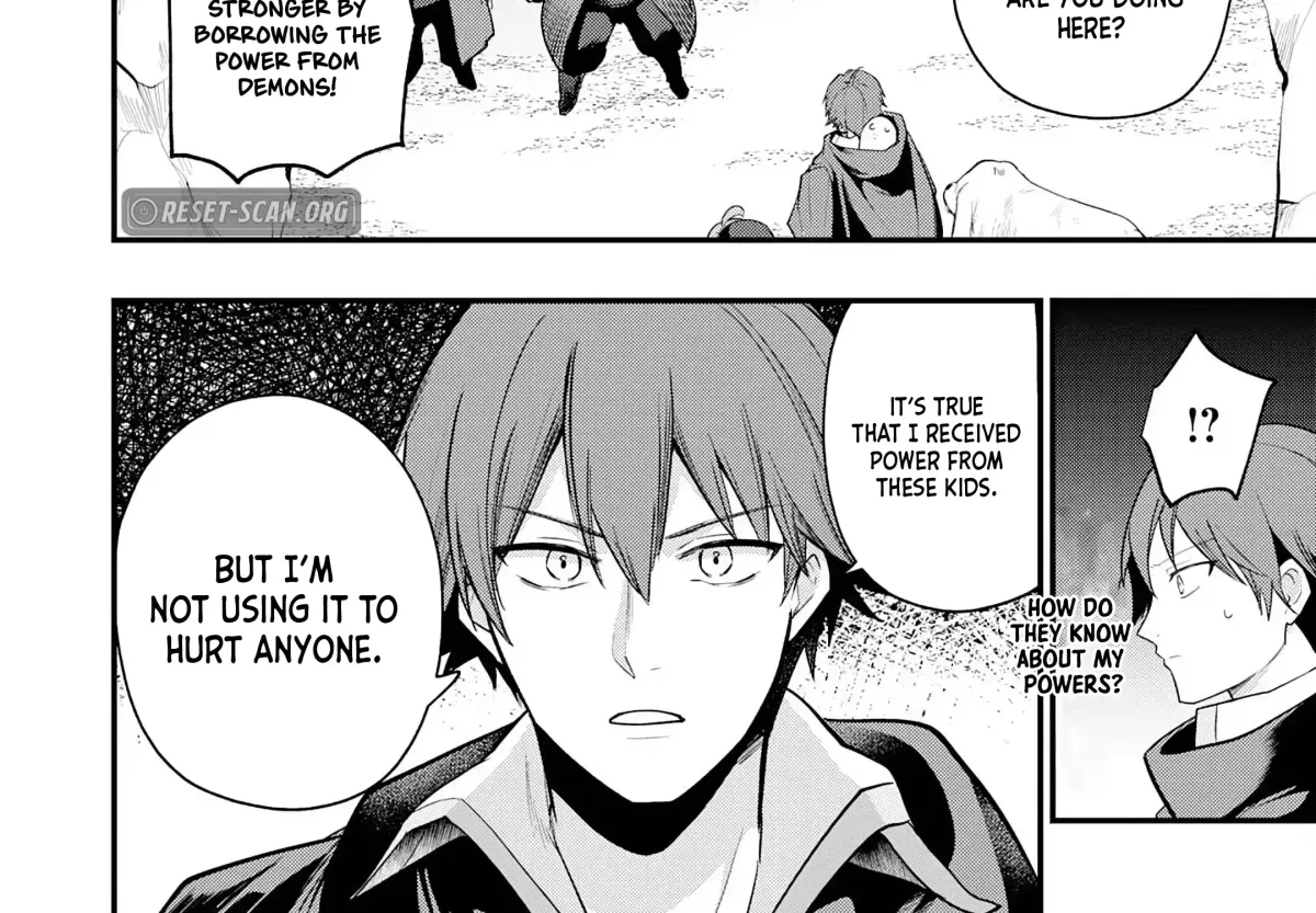 Ten'i Shitara Dorei no Chichi ni Natta kedo, Kazoku to shite Mederu koto ni shita: Jitsu wa Yuusha to Maou to Seijo datta Kodomotachi no Chikara ga Tondemo Skill de Tsukaeta node Saikyou desu Chapter 9 — Page 61