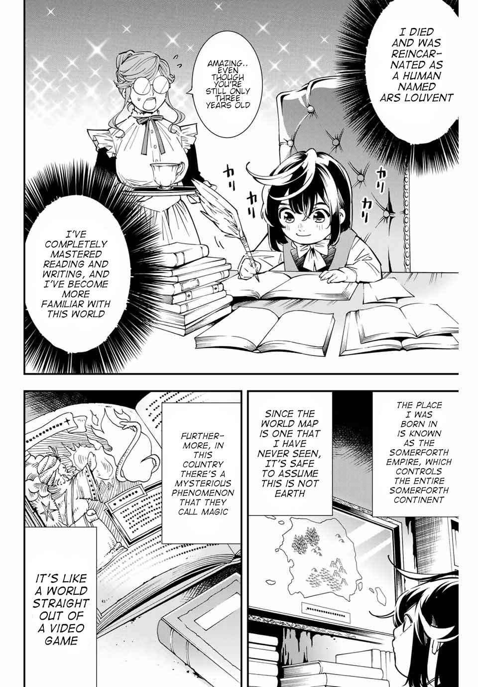Tensei Kizoku, Kantei Skill de Nariagaru: Jakushou Ryouchi o Uketsuida node, Yuushuu na Jinzai o Fuyashiteitara, Saikyou Ryouchi ni Natteta Chapter 1 — Page 13