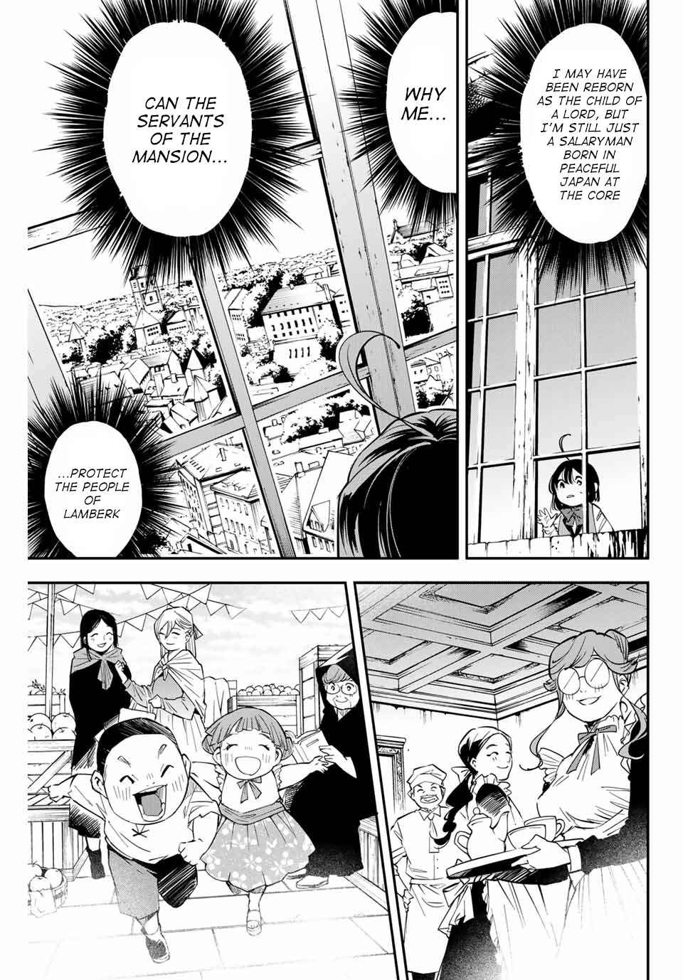 Tensei Kizoku, Kantei Skill de Nariagaru: Jakushou Ryouchi o Uketsuida node, Yuushuu na Jinzai o Fuyashiteitara, Saikyou Ryouchi ni Natteta Chapter 1 — Page 32