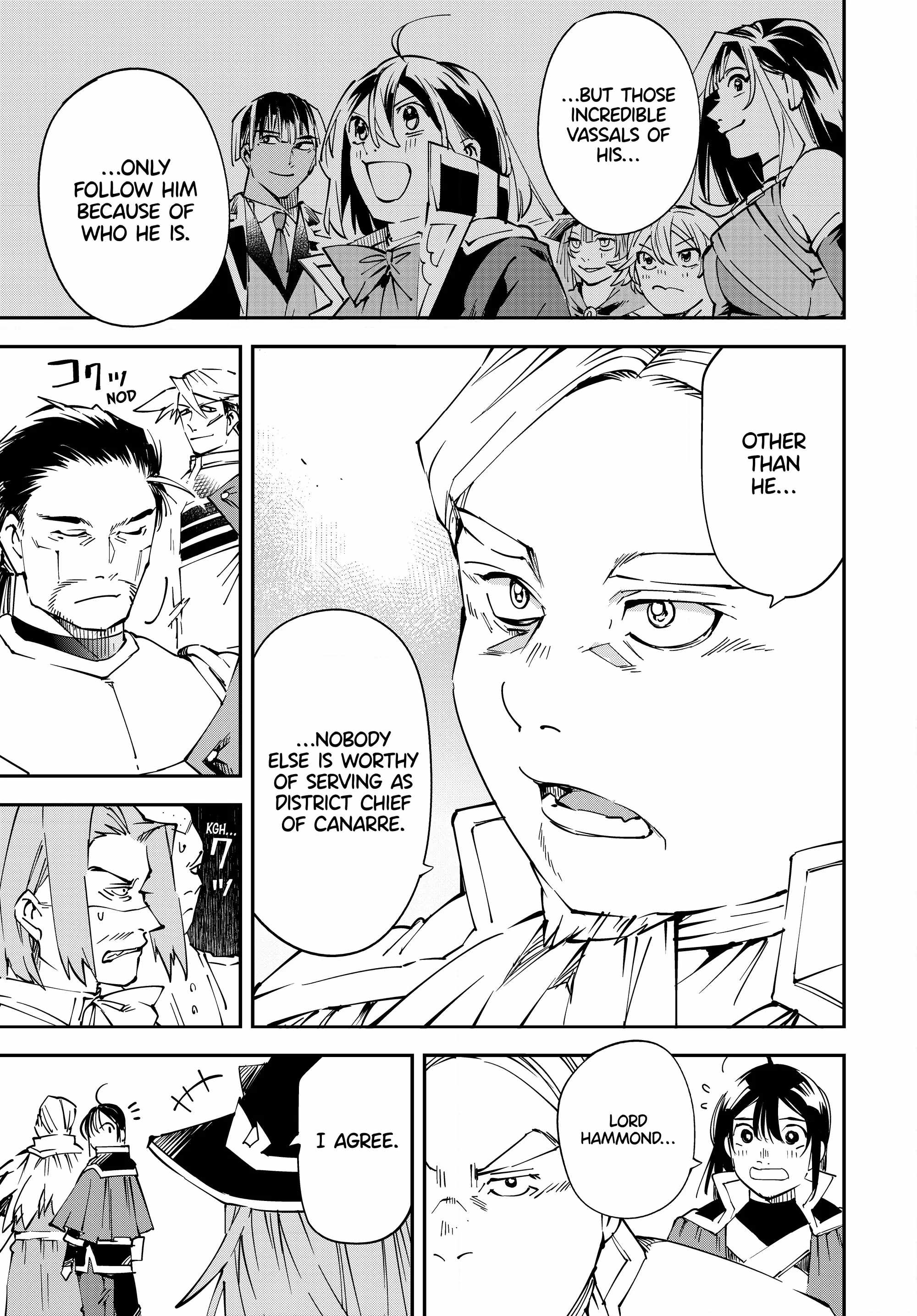 Tensei Kizoku, Kantei Skill de Nariagaru: Jakushou Ryouchi o Uketsuida node, Yuushuu na Jinzai o Fuyashiteitara, Saikyou Ryouchi ni Natteta Chapter 109 — Page 9
