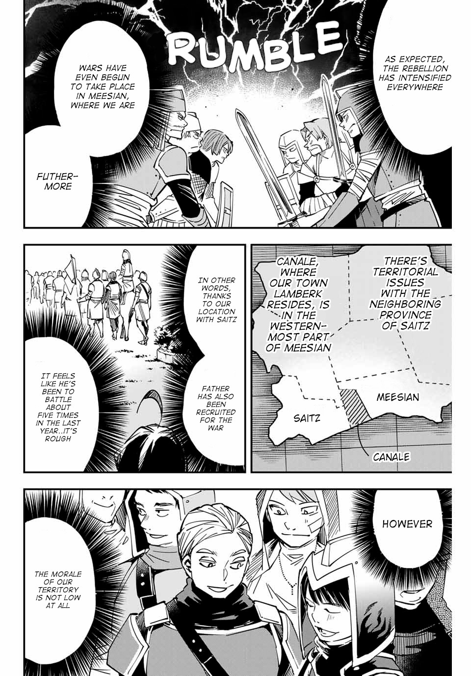 Tensei Kizoku, Kantei Skill de Nariagaru: Jakushou Ryouchi o Uketsuida node, Yuushuu na Jinzai o Fuyashiteitara, Saikyou Ryouchi ni Natteta Chapter 11 — Page 4