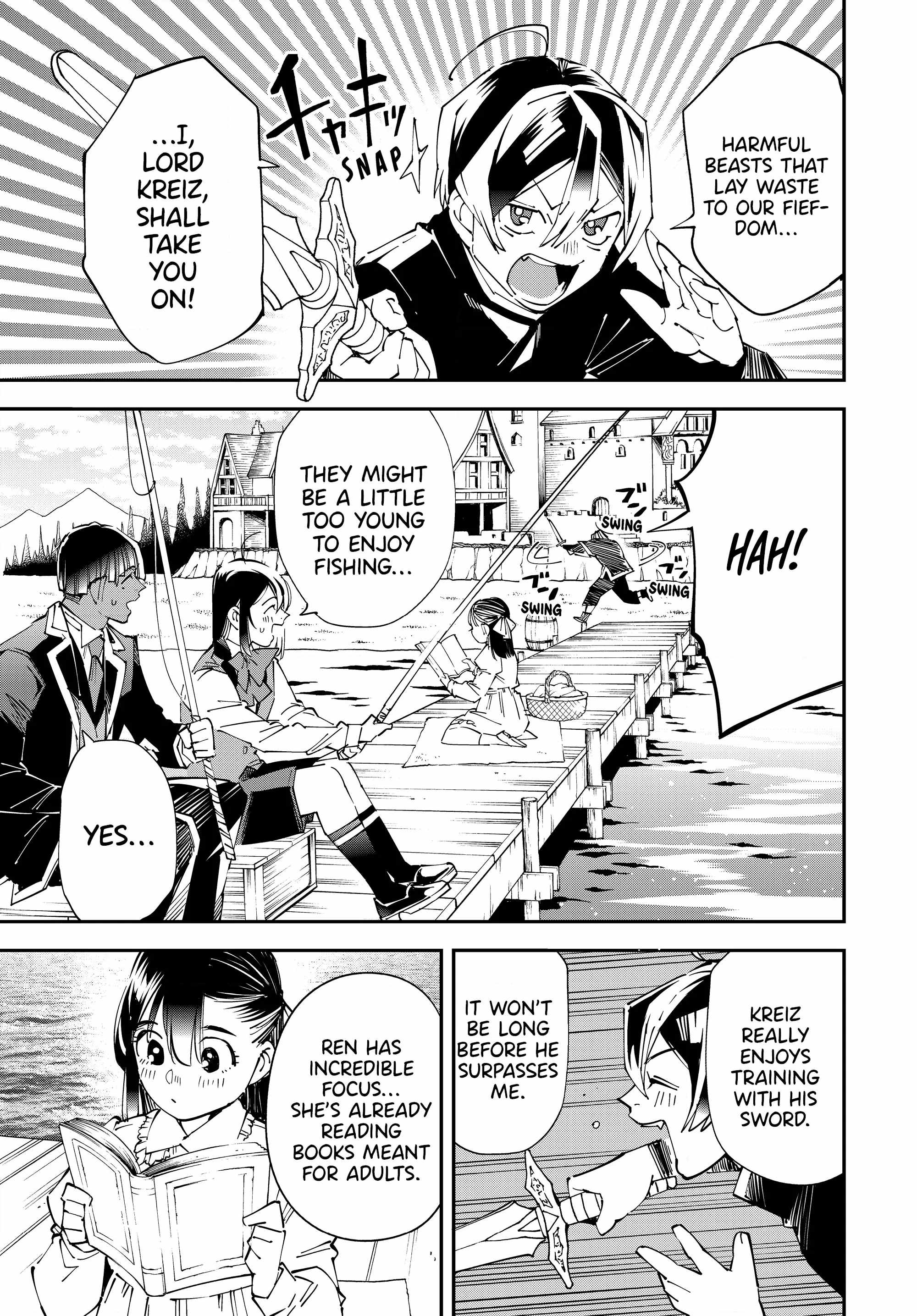 Tensei Kizoku, Kantei Skill de Nariagaru: Jakushou Ryouchi o Uketsuida node, Yuushuu na Jinzai o Fuyashiteitara, Saikyou Ryouchi ni Natteta Chapter 112 — Page 9