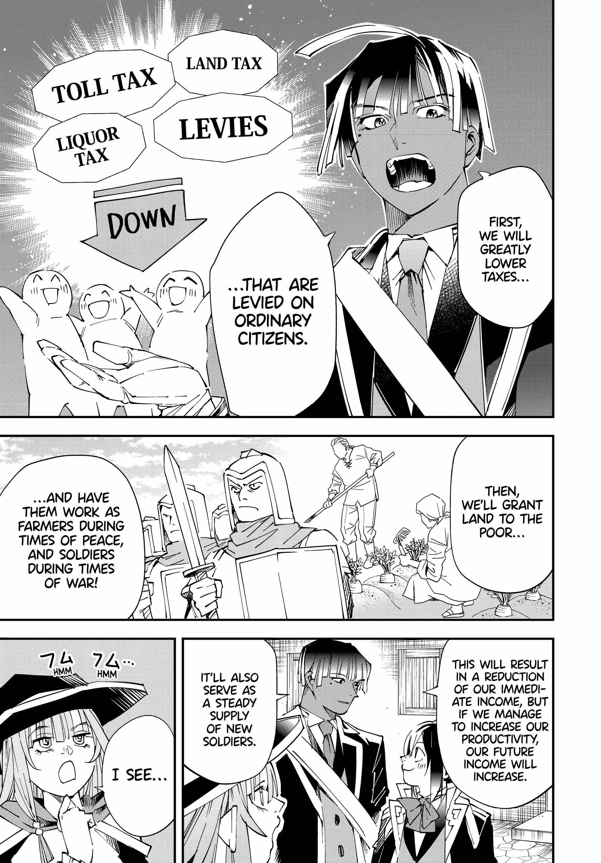 Tensei Kizoku, Kantei Skill de Nariagaru: Jakushou Ryouchi o Uketsuida node, Yuushuu na Jinzai o Fuyashiteitara, Saikyou Ryouchi ni Natteta Chapter 115 — Page 11