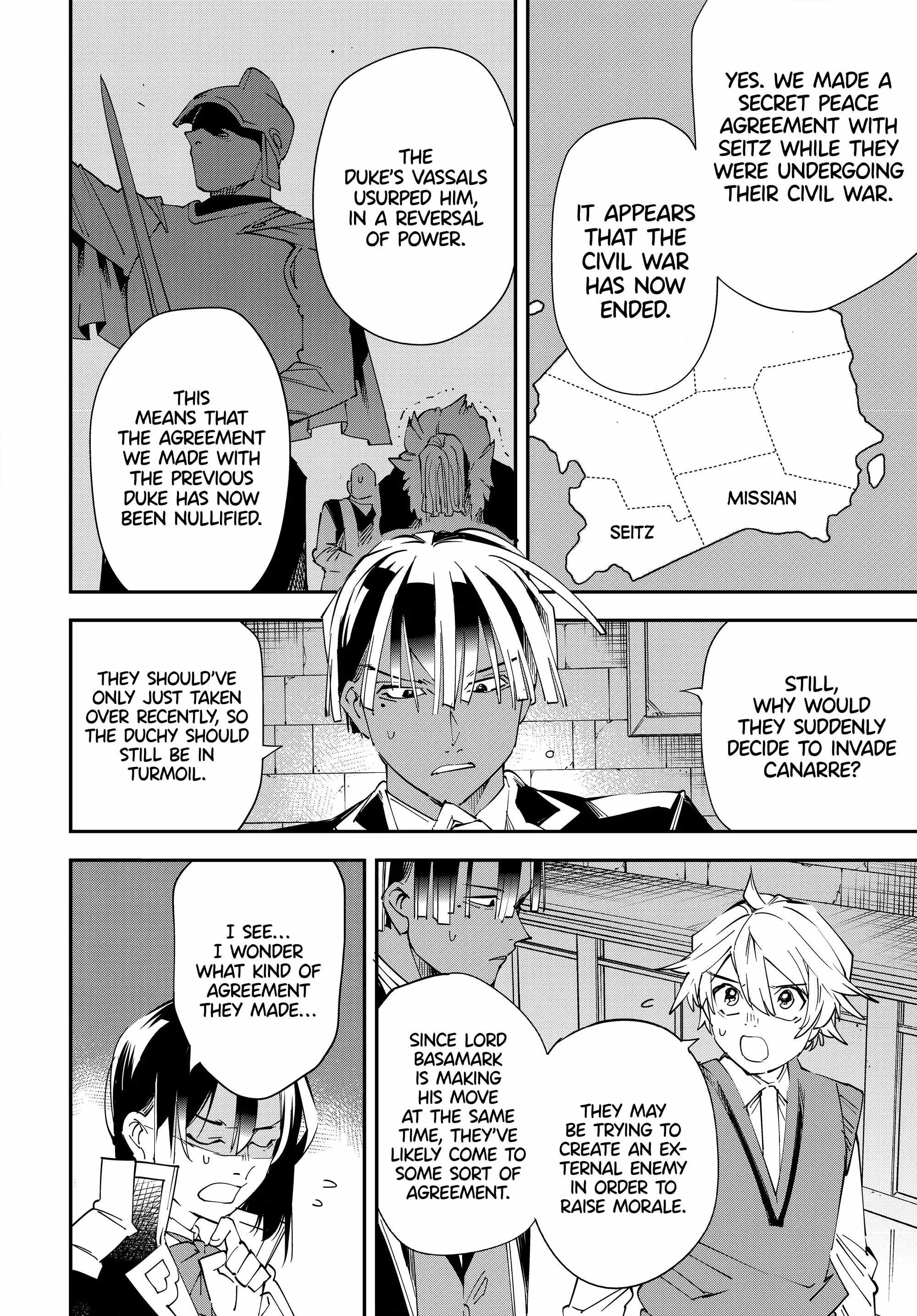 Tensei Kizoku, Kantei Skill de Nariagaru: Jakushou Ryouchi o Uketsuida node, Yuushuu na Jinzai o Fuyashiteitara, Saikyou Ryouchi ni Natteta Chapter 117 — Page 4