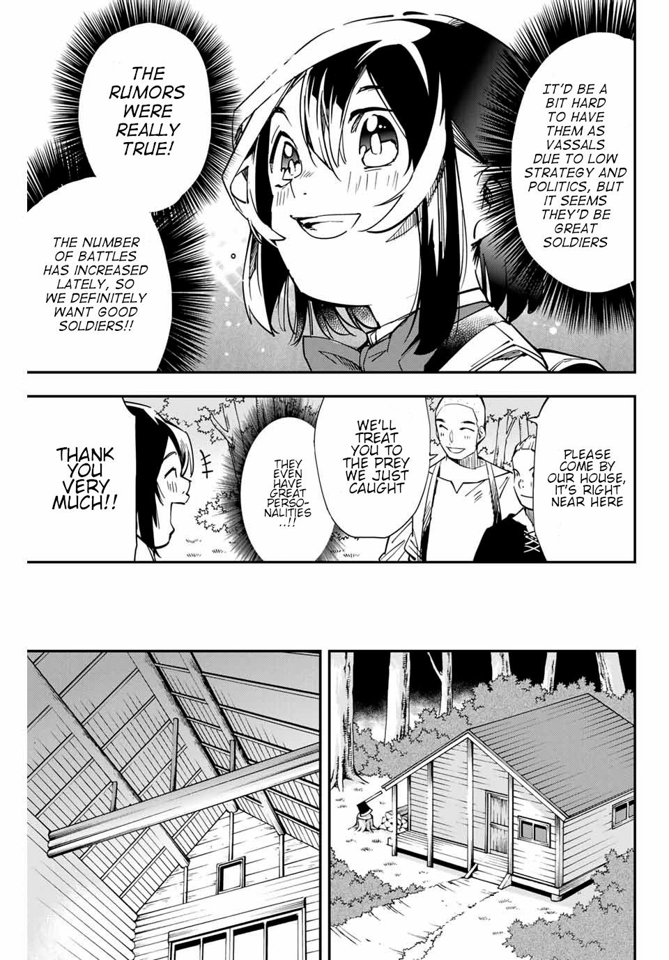 Tensei Kizoku, Kantei Skill de Nariagaru: Jakushou Ryouchi o Uketsuida node, Yuushuu na Jinzai o Fuyashiteitara, Saikyou Ryouchi ni Natteta Chapter 12 — Page 11