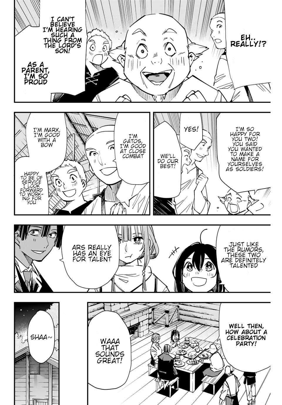 Tensei Kizoku, Kantei Skill de Nariagaru: Jakushou Ryouchi o Uketsuida node, Yuushuu na Jinzai o Fuyashiteitara, Saikyou Ryouchi ni Natteta Chapter 12 — Page 14