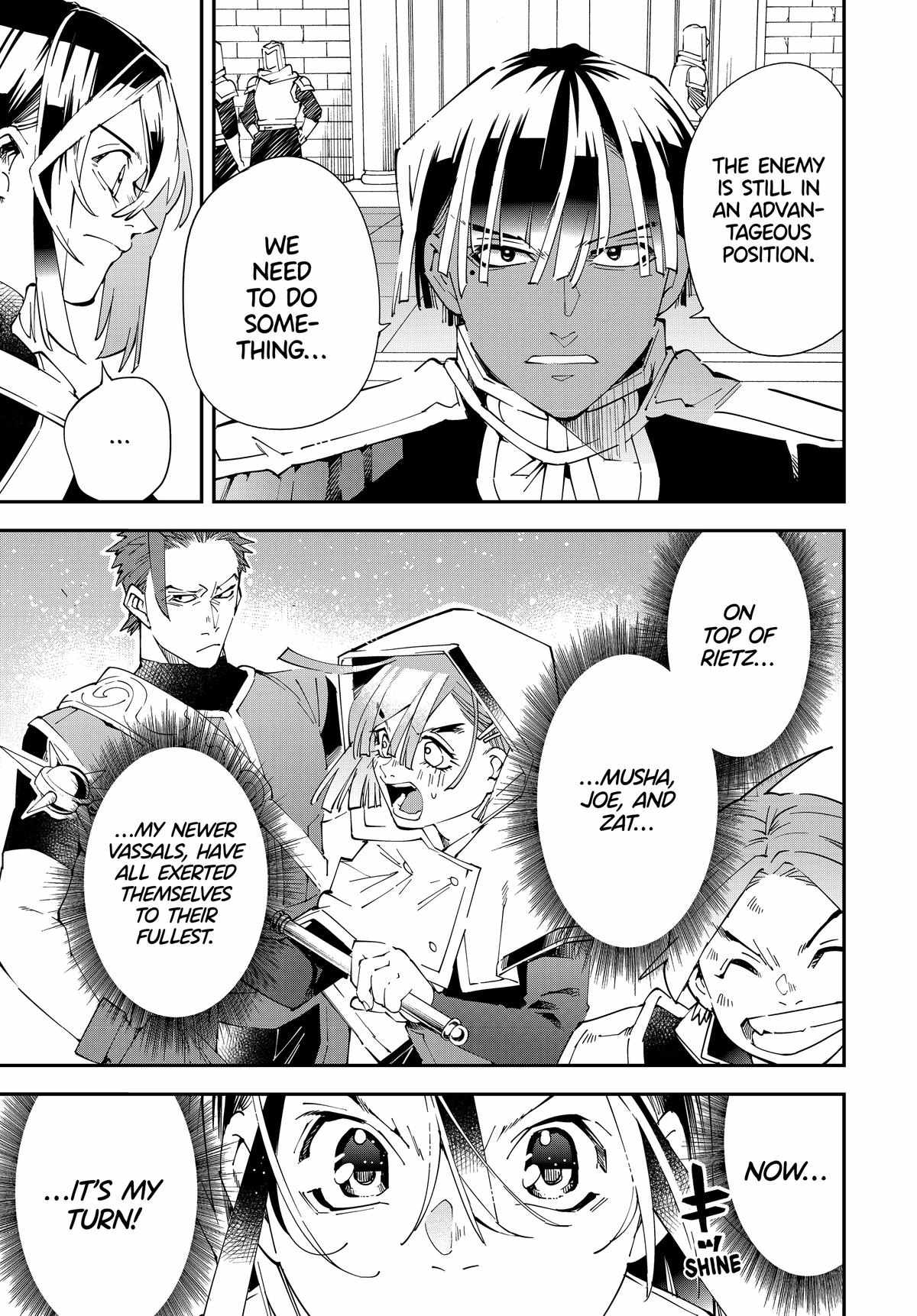 Tensei Kizoku, Kantei Skill de Nariagaru: Jakushou Ryouchi o Uketsuida node, Yuushuu na Jinzai o Fuyashiteitara, Saikyou Ryouchi ni Natteta Chapter 128 — Page 17
