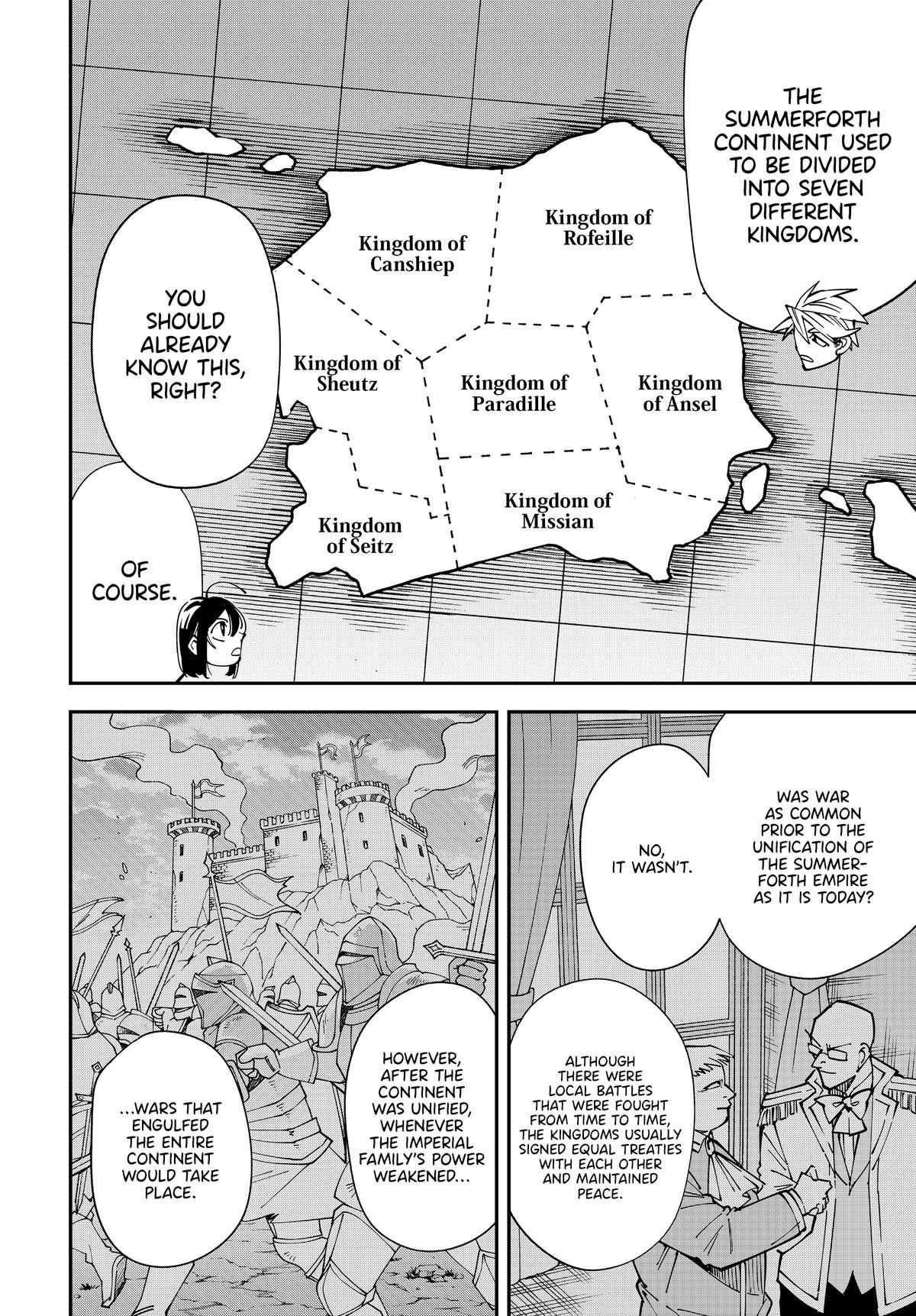Tensei Kizoku, Kantei Skill de Nariagaru: Jakushou Ryouchi o Uketsuida node, Yuushuu na Jinzai o Fuyashiteitara, Saikyou Ryouchi ni Natteta Chapter 140 — Page 4