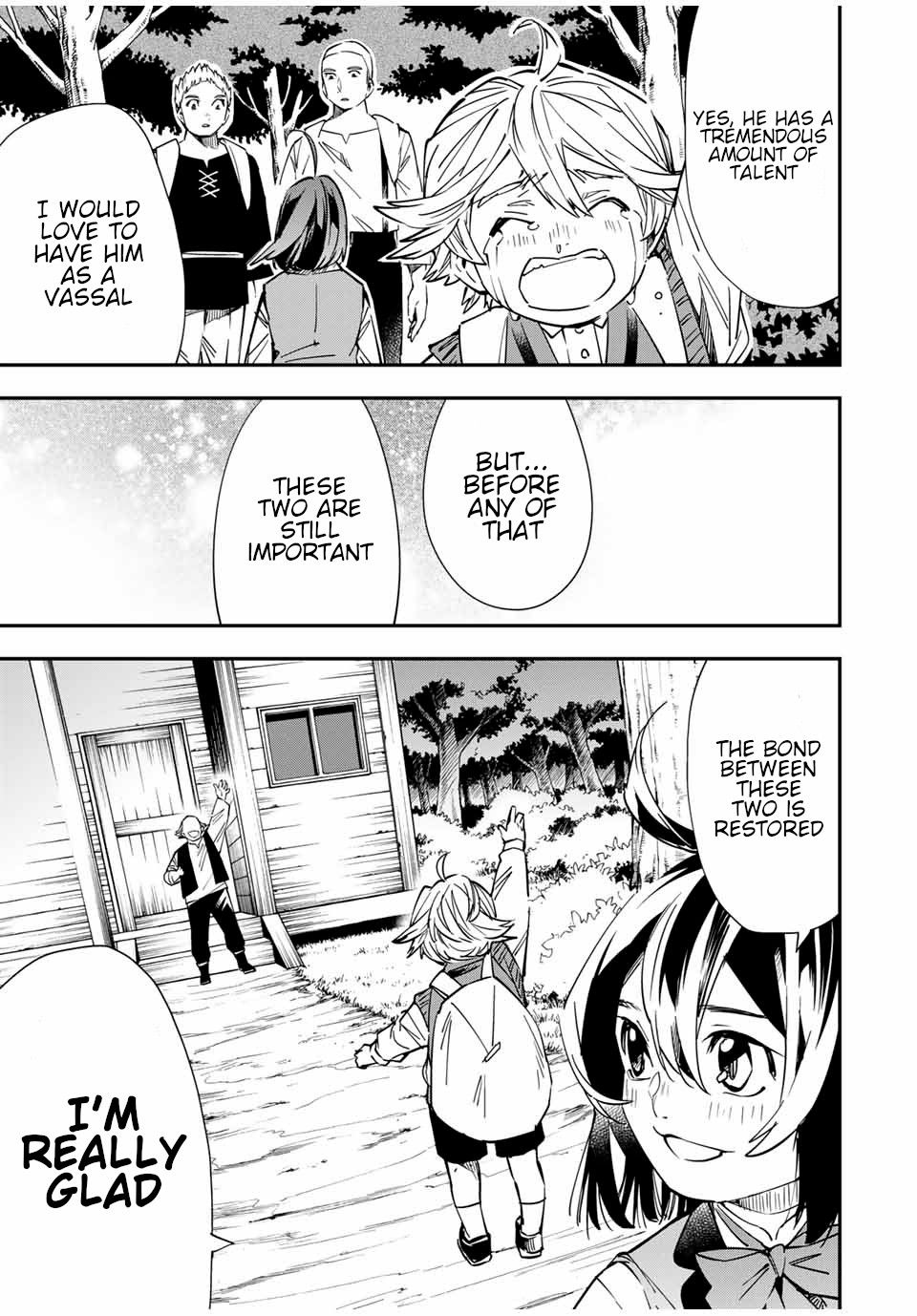 Tensei Kizoku, Kantei Skill de Nariagaru: Jakushou Ryouchi o Uketsuida node, Yuushuu na Jinzai o Fuyashiteitara, Saikyou Ryouchi ni Natteta Chapter 17 — Page 17