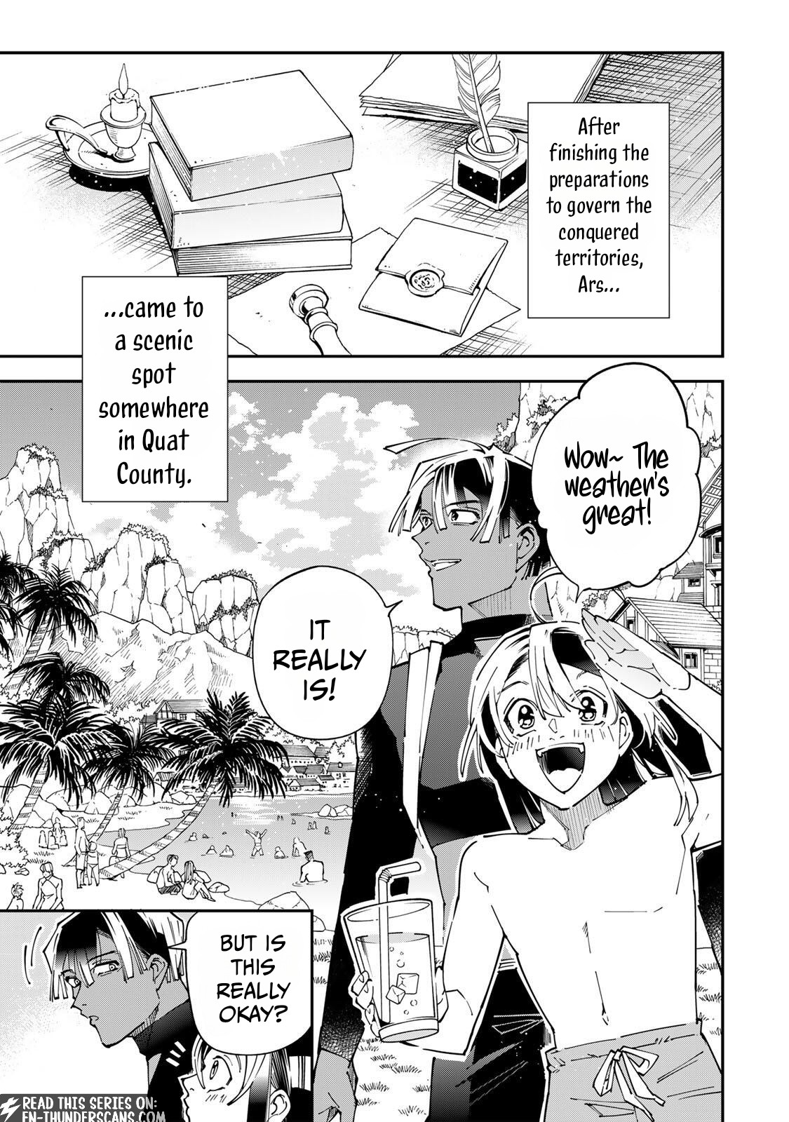 Tensei Kizoku, Kantei Skill de Nariagaru: Jakushou Ryouchi o Uketsuida node, Yuushuu na Jinzai o Fuyashiteitara, Saikyou Ryouchi ni Natteta Chapter 181 — Page 2