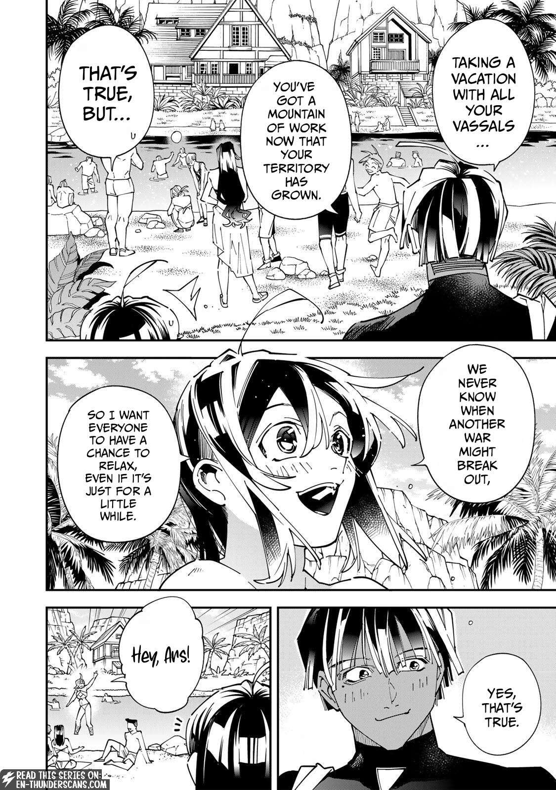 Tensei Kizoku, Kantei Skill de Nariagaru: Jakushou Ryouchi o Uketsuida node, Yuushuu na Jinzai o Fuyashiteitara, Saikyou Ryouchi ni Natteta Chapter 181 — Page 3