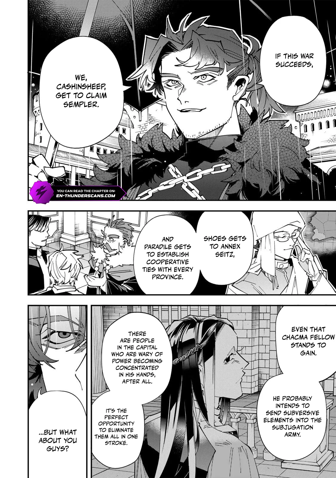 Tensei Kizoku, Kantei Skill de Nariagaru: Jakushou Ryouchi o Uketsuida node, Yuushuu na Jinzai o Fuyashiteitara, Saikyou Ryouchi ni Natteta Chapter 182 — Page 16