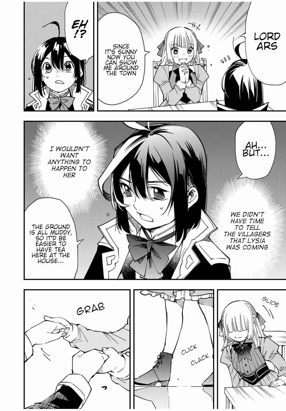 Tensei Kizoku, Kantei Skill de Nariagaru: Jakushou Ryouchi o Uketsuida node, Yuushuu na Jinzai o Fuyashiteitara, Saikyou Ryouchi ni Natteta Chapter 19 — Page 14