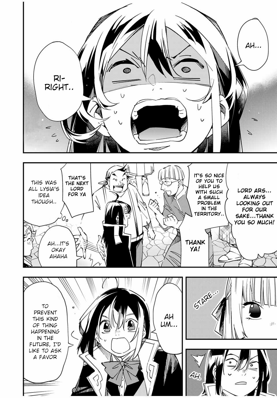 Tensei Kizoku, Kantei Skill de Nariagaru: Jakushou Ryouchi o Uketsuida node, Yuushuu na Jinzai o Fuyashiteitara, Saikyou Ryouchi ni Natteta Chapter 20 — Page 12